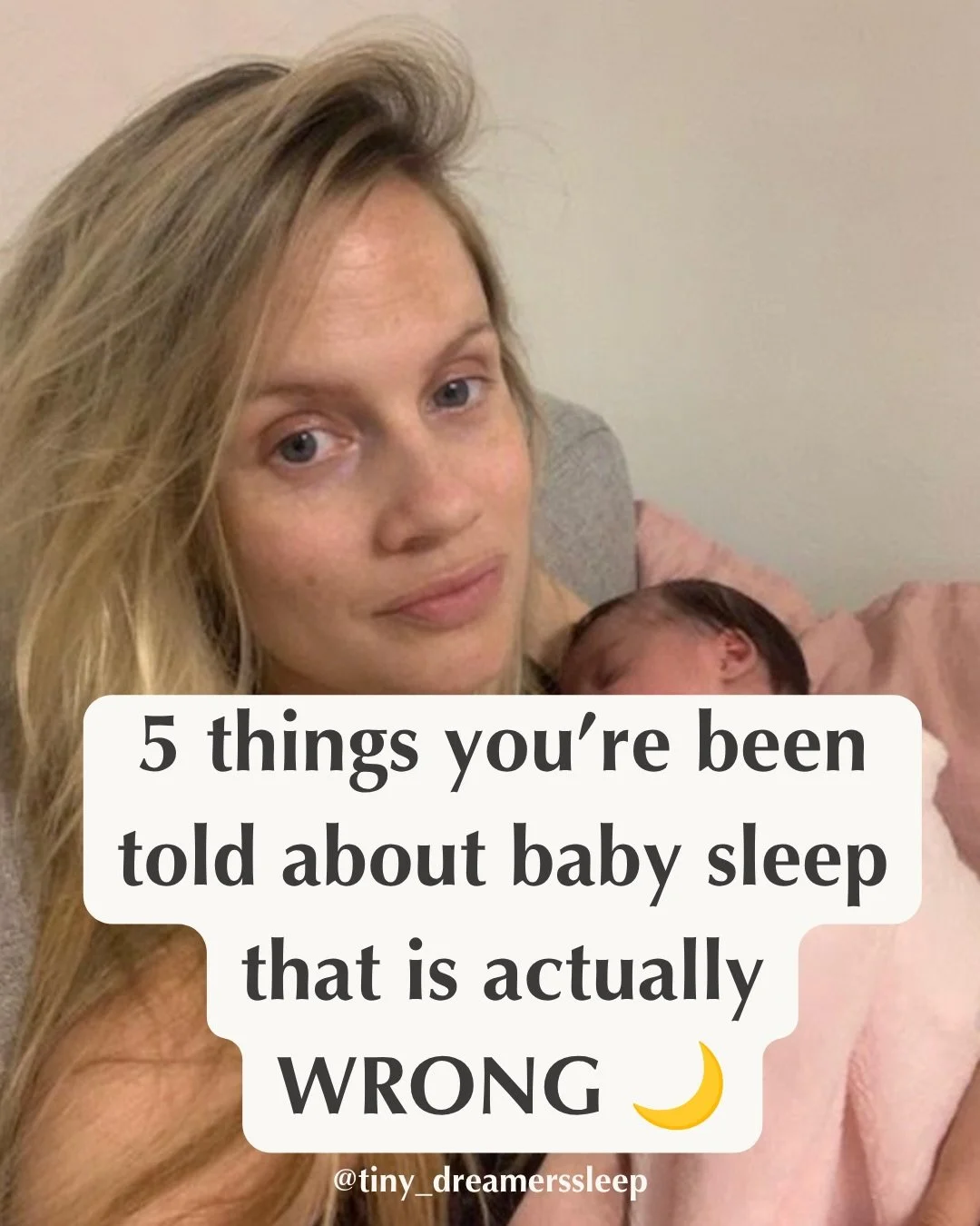 Which myth have you heard the most? 👇

There is so much conflicting advice about baby sleep. The truth is that sleep isn&rsquo;t one-size-fits-all, and what works for one family may not work for another.

Save this post for the next time someone tel