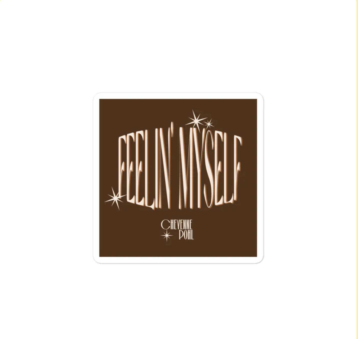 Sticker Design - Single Merch Release