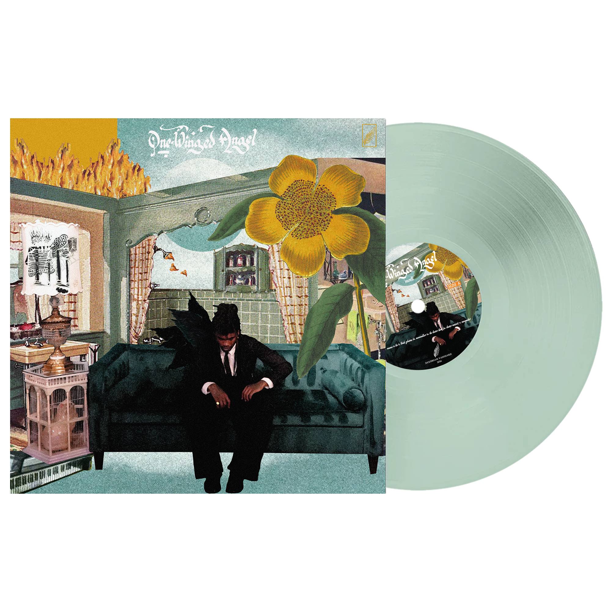 monti - one-winged angel [liquid mako vinyl] [signed]