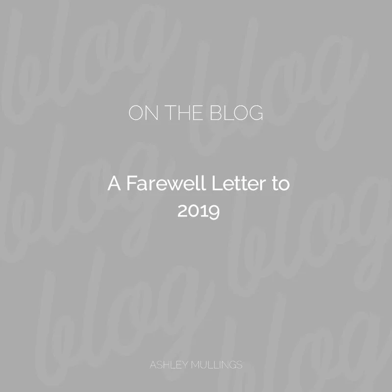 A Farewell Letter to 2019