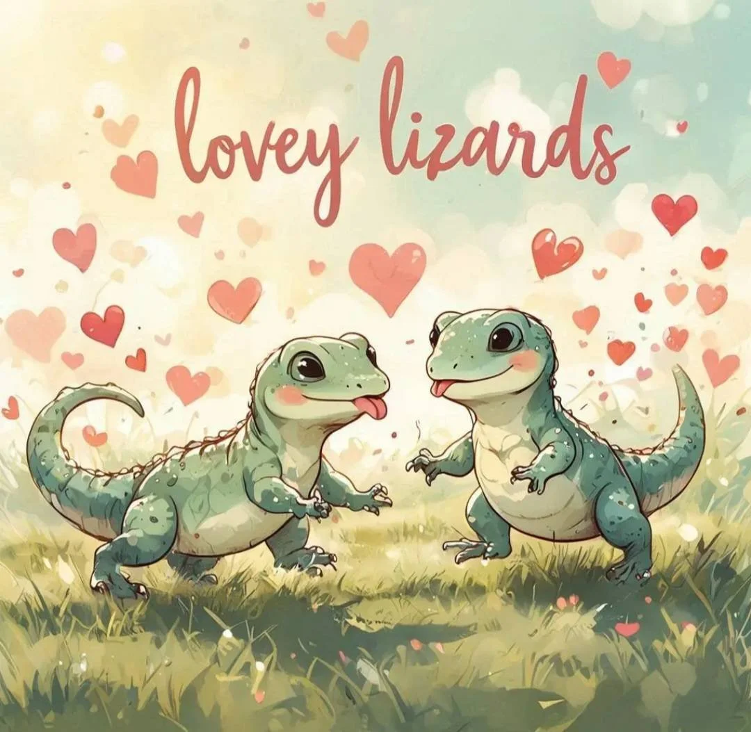 🤍🦎Lovey Lizards🦎🤍