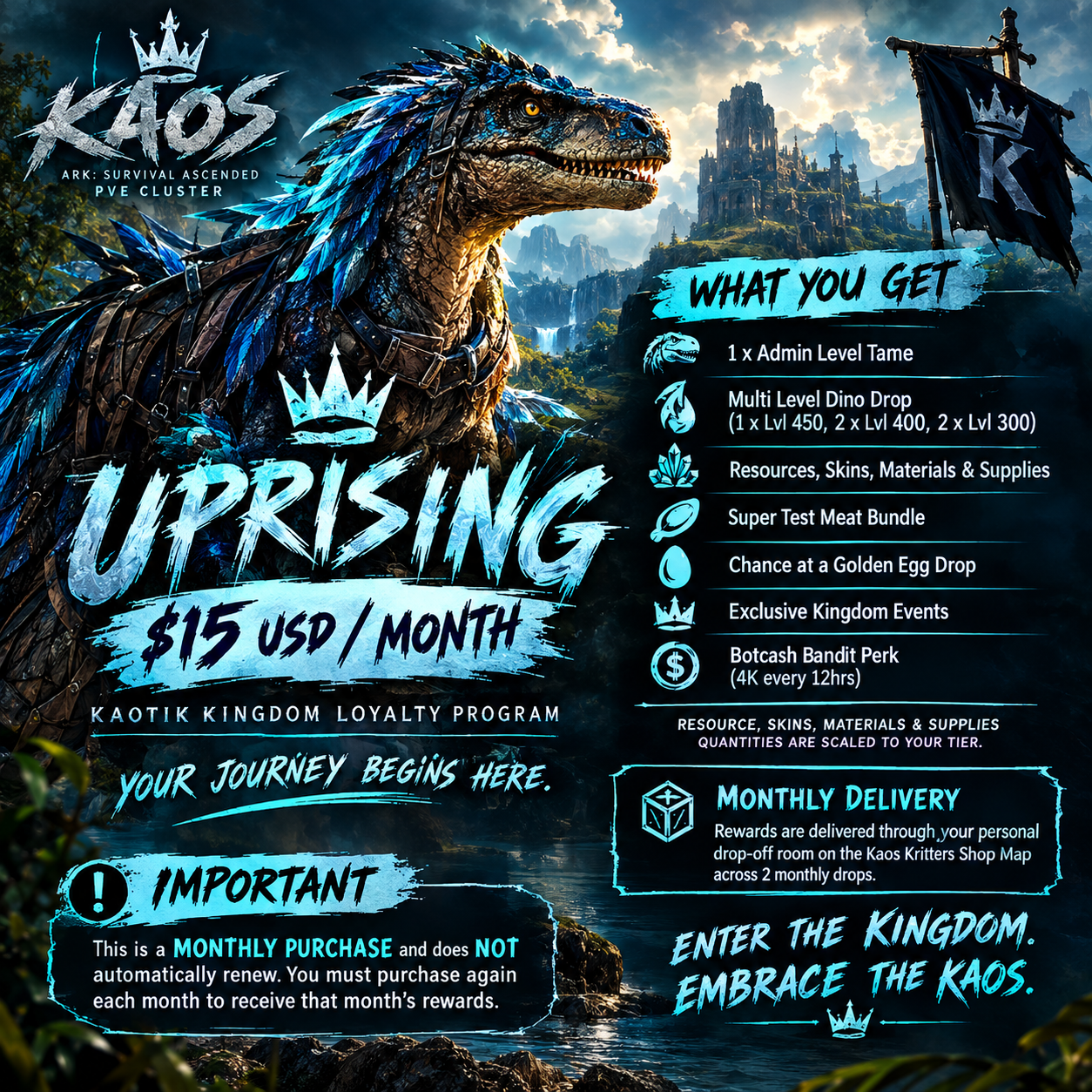 👑Kaos Loyalty Uprising👑