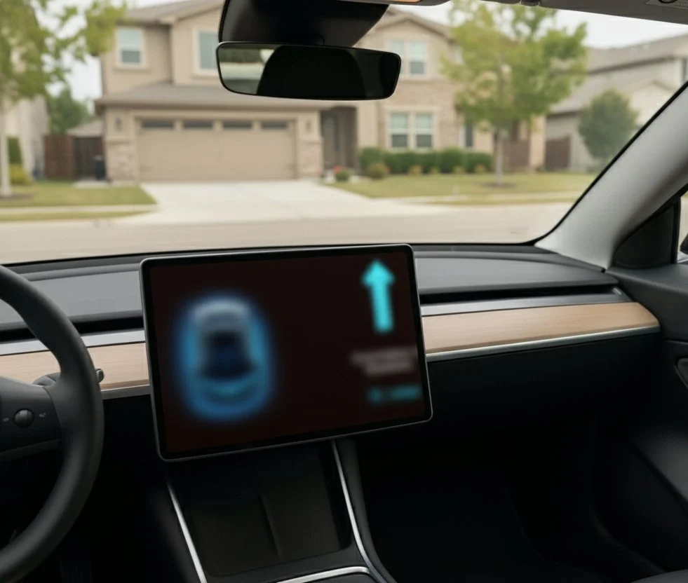 HMI Design for Autonomous Rideshare Vehicle