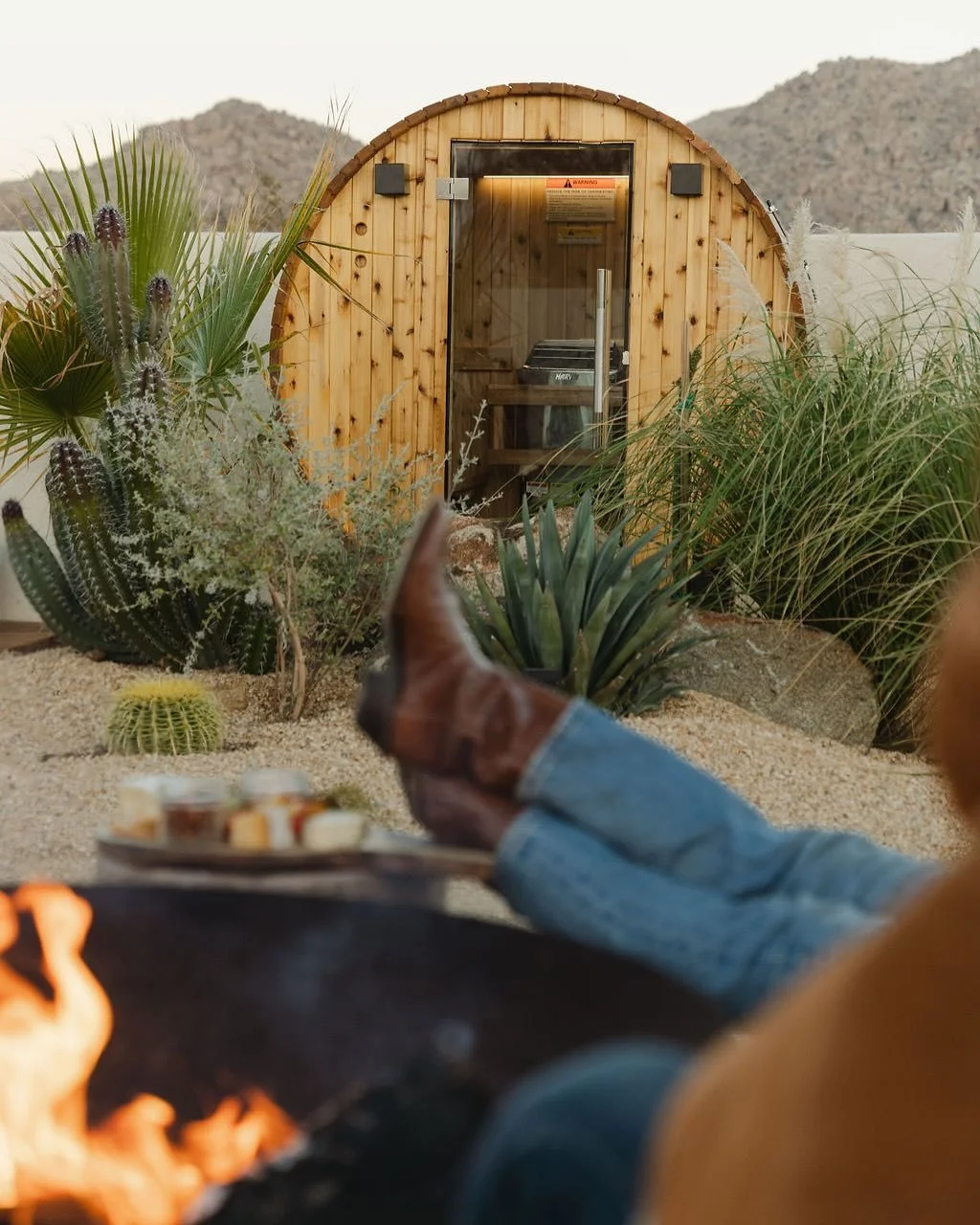 It&rsquo;s not just the fire pit, the sauna, or the outdoor tub that make Terra Vieja special. It&rsquo;s the locally roasted coffee beans, the lovingly curated vinyls, the fresh sprigs of native plants collected from our yard. 

At Terra Vieja every