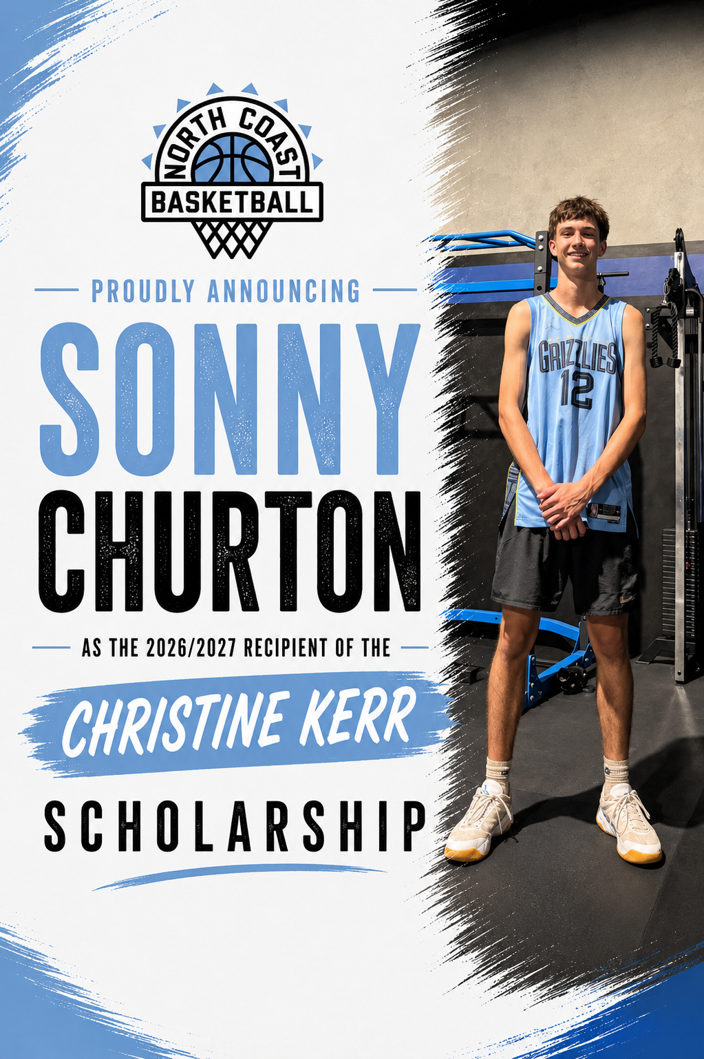 Sonny Churton - Christine Kerr Scholarship
