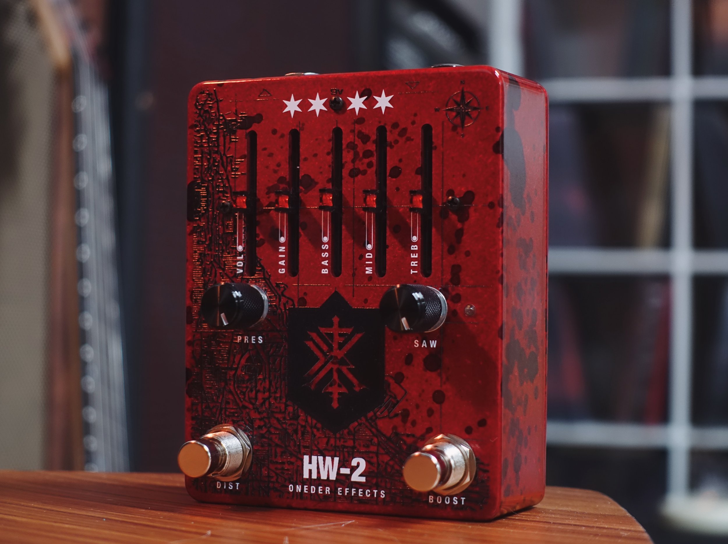 Pre-Order: Oneder Effects HW-2 | Distortion + Boost — Cult FX Pre-Order: Oneder Effects HW-2 | Distortion + Boost — Cult FX