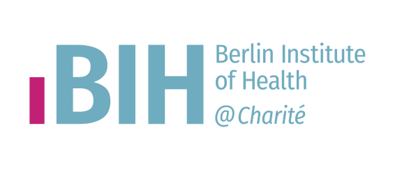 Logo of Berlin Institute of Health at Charité.
