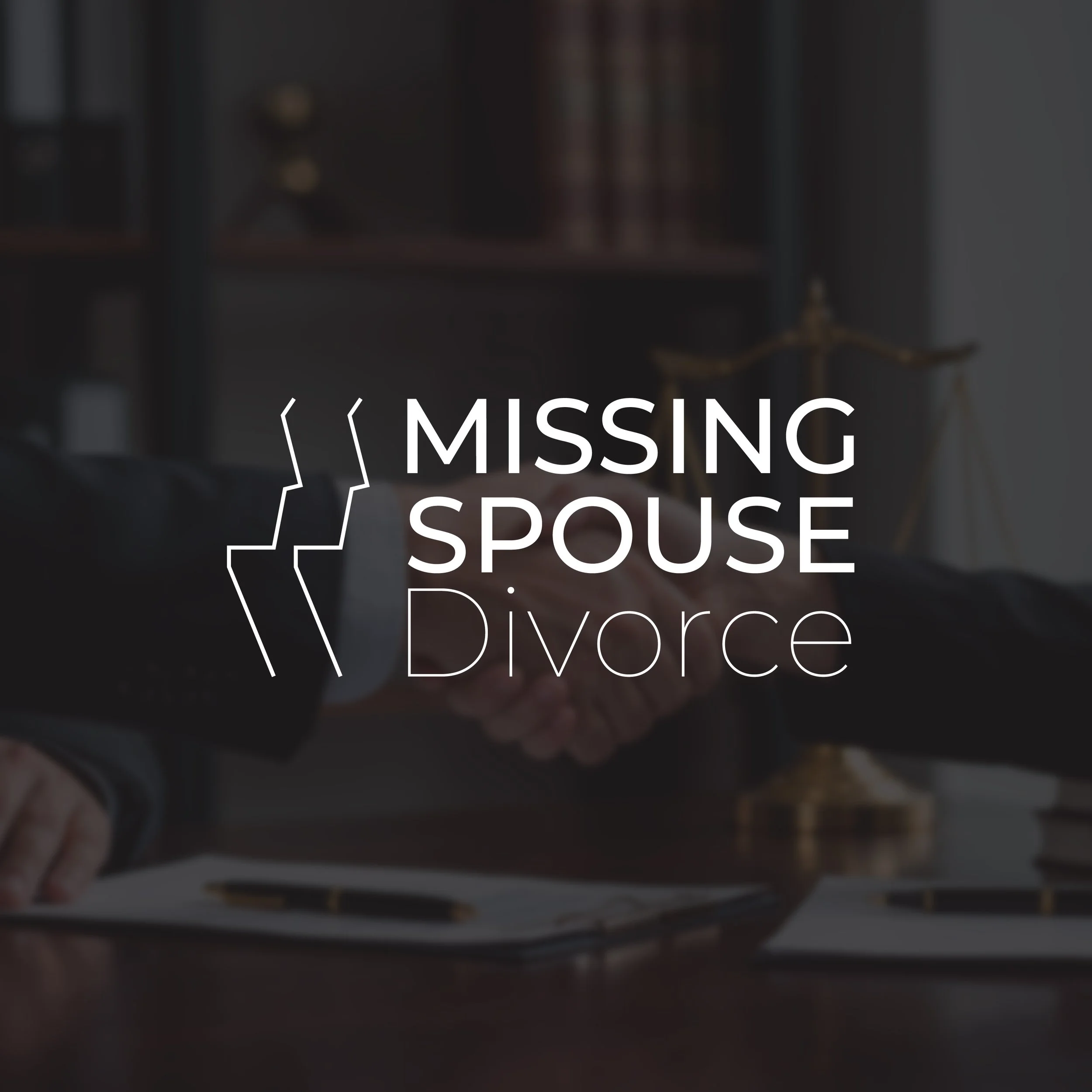 Missing Spouse Divorce (Logo Design)