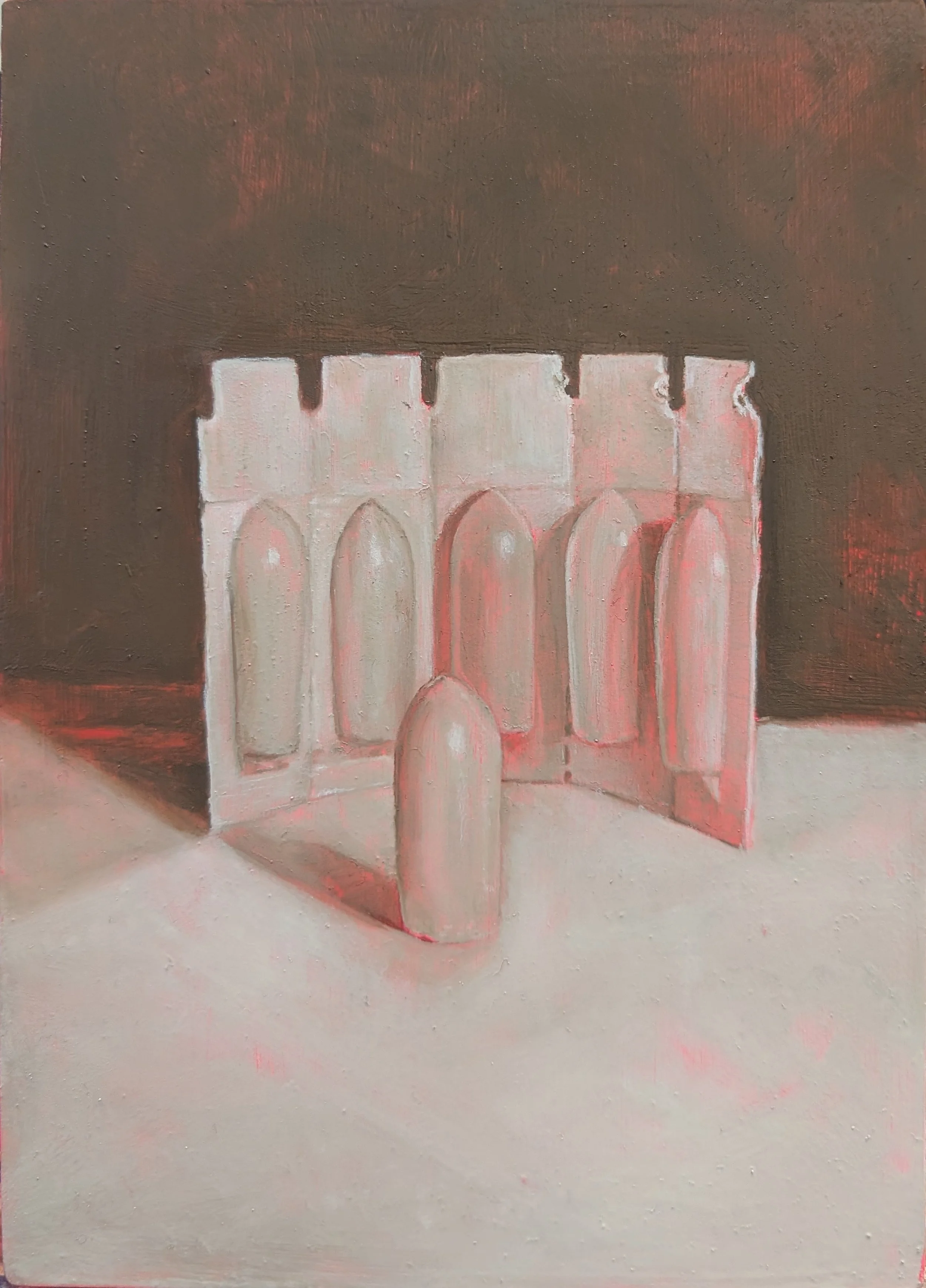 | untitled 1 | Oil on Board | 17.8 x 12.7 cm | 2025 |