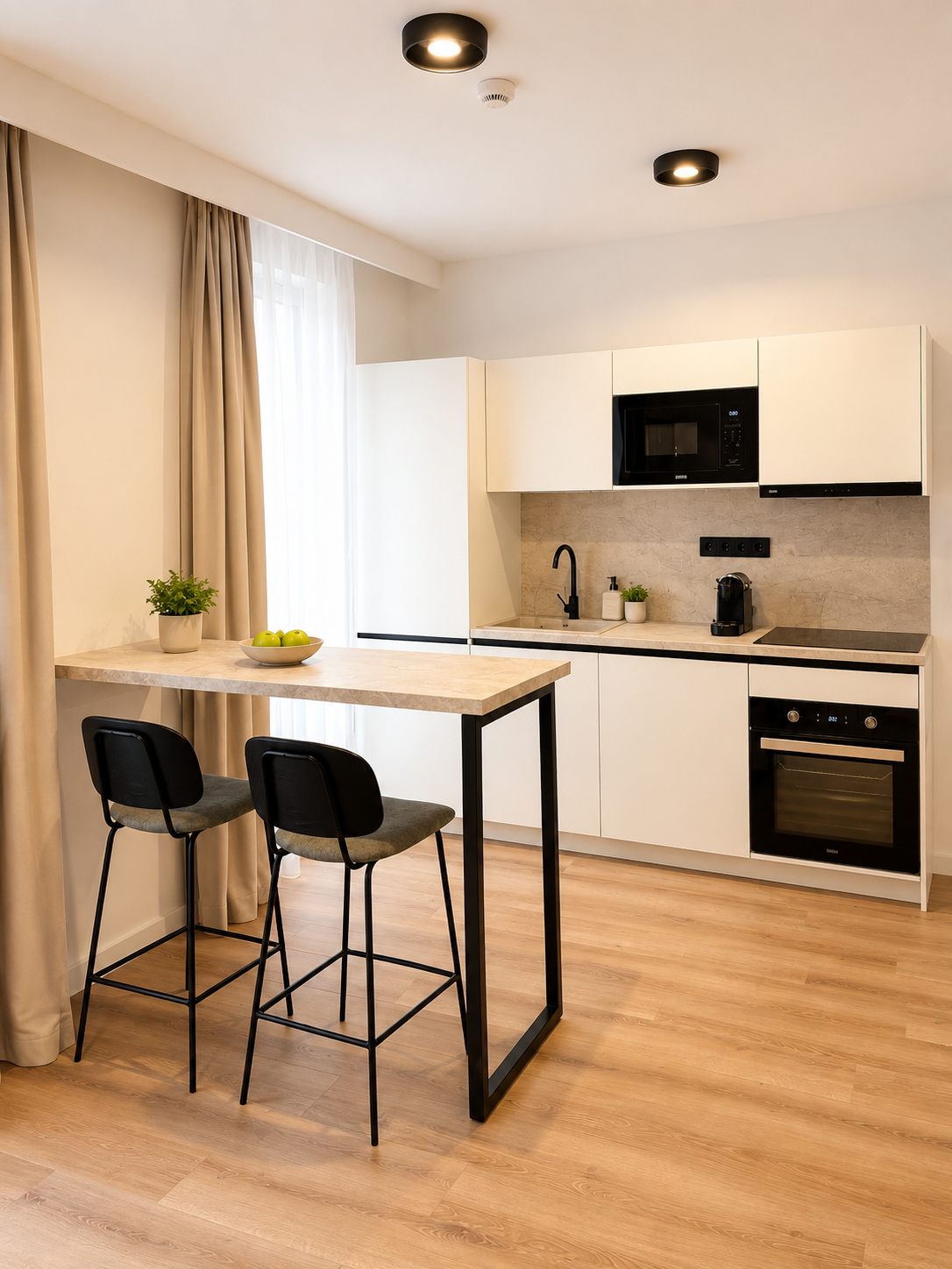 Három hálószobás Penthouse apartman- konyha- végleges.png