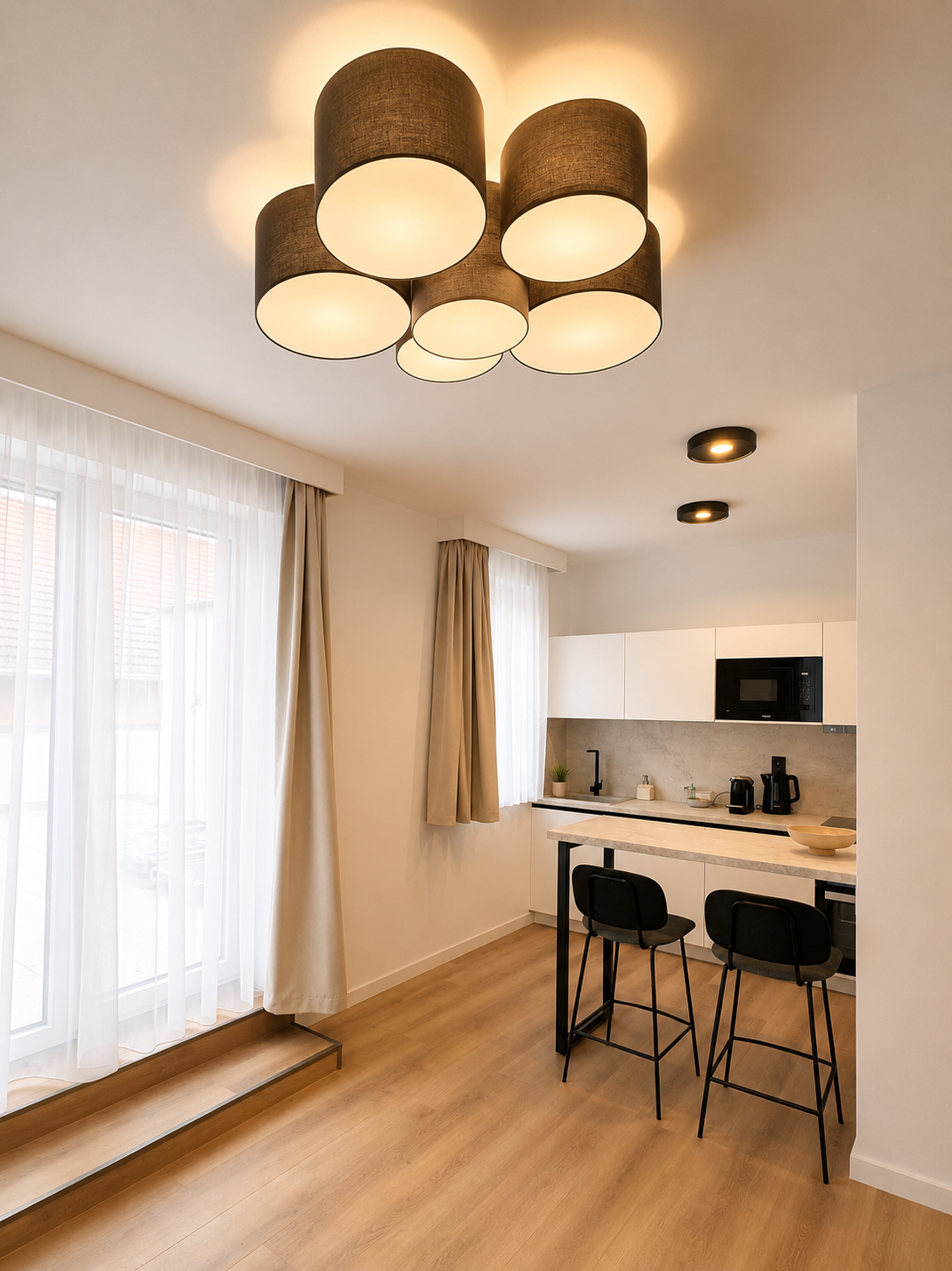 Két hálószobás Penthouse apartman- nappali- végleges.png