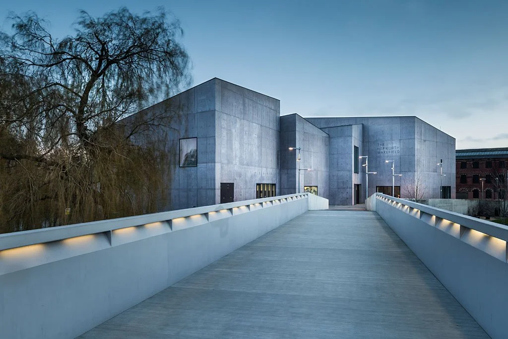 The Hepworth Wakefield at dusk
