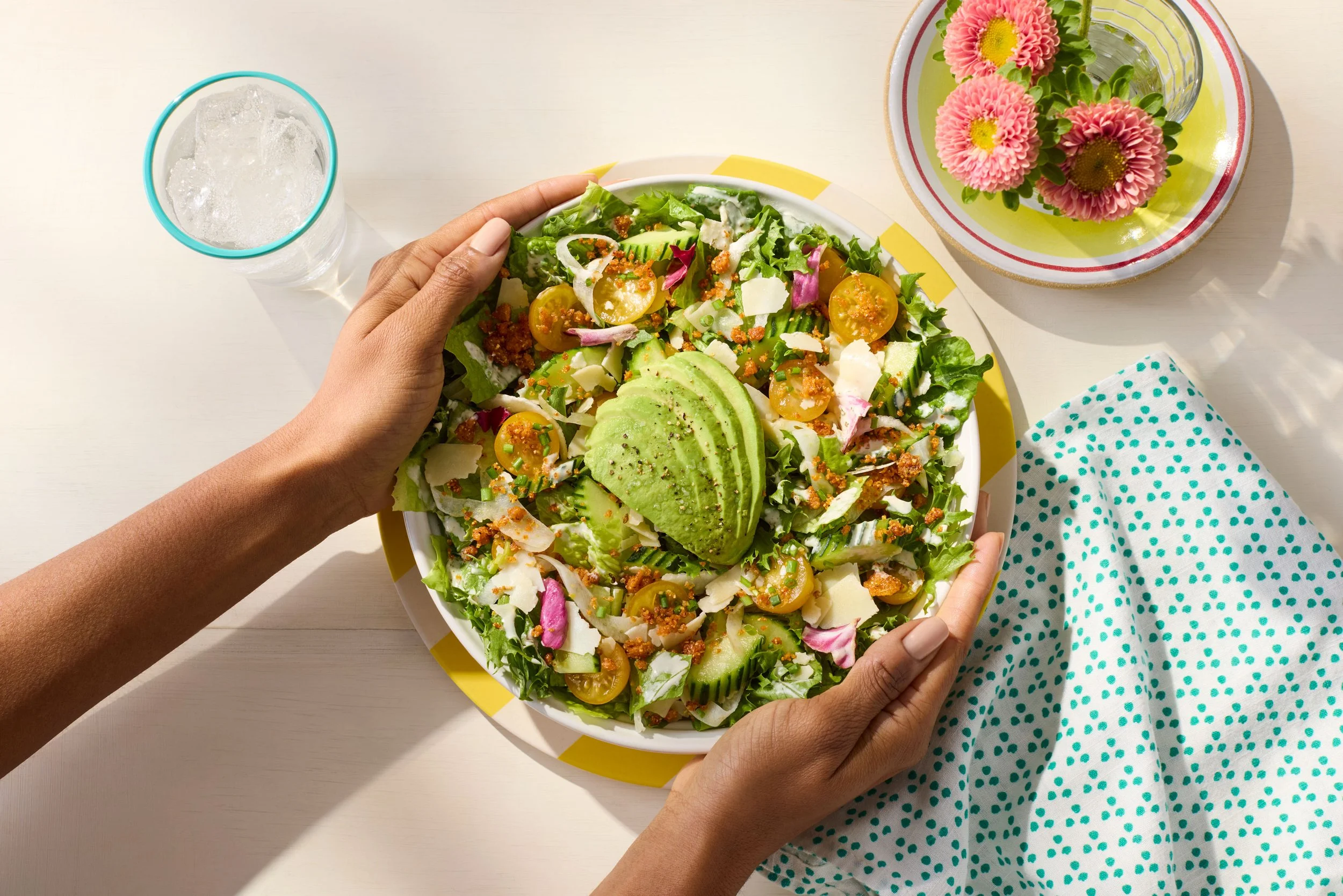 Mendocino Farms menu photography by director and photographer Jennifer Davick