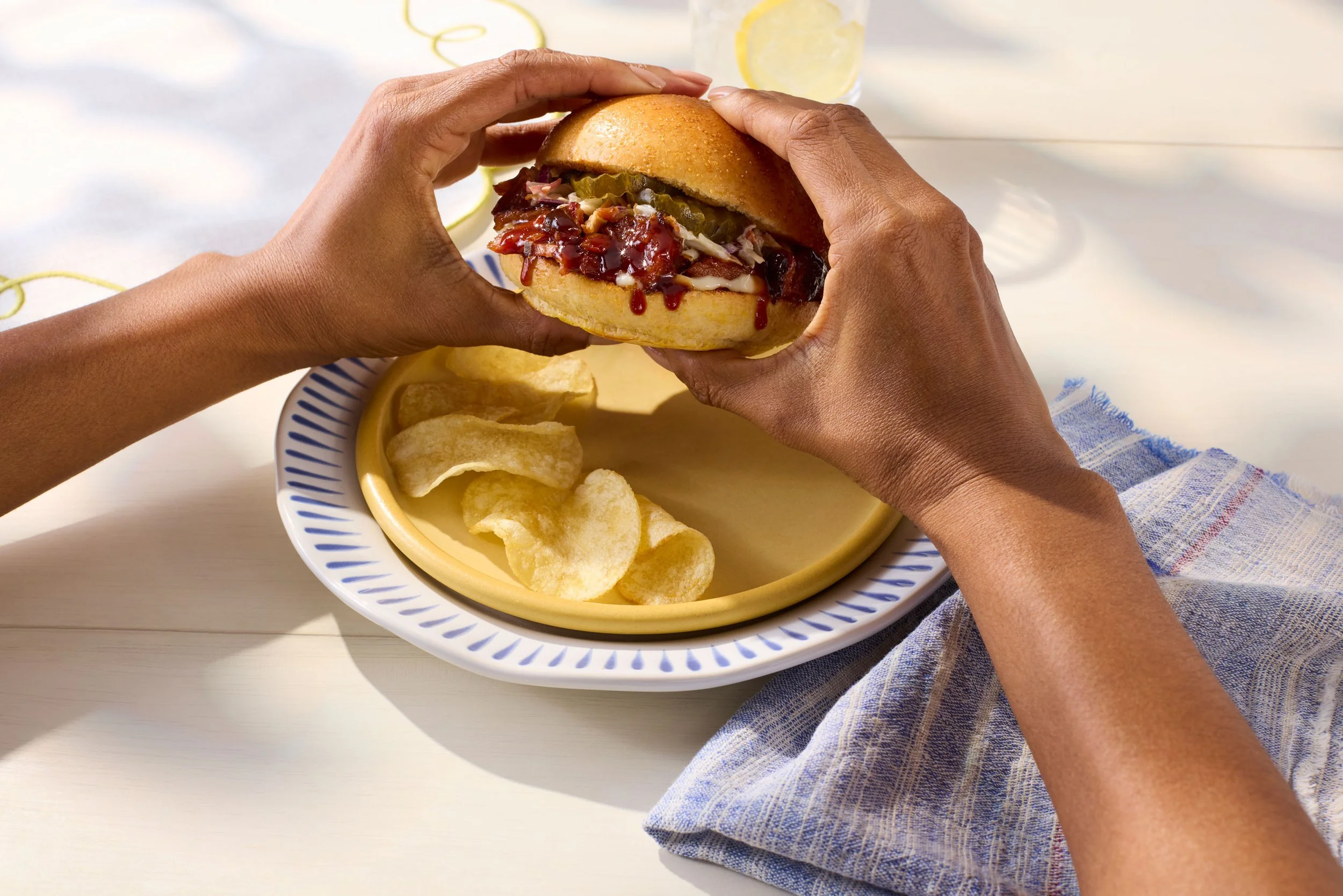 Mendocino Farms menu photography by director and photographer Jennifer Davick