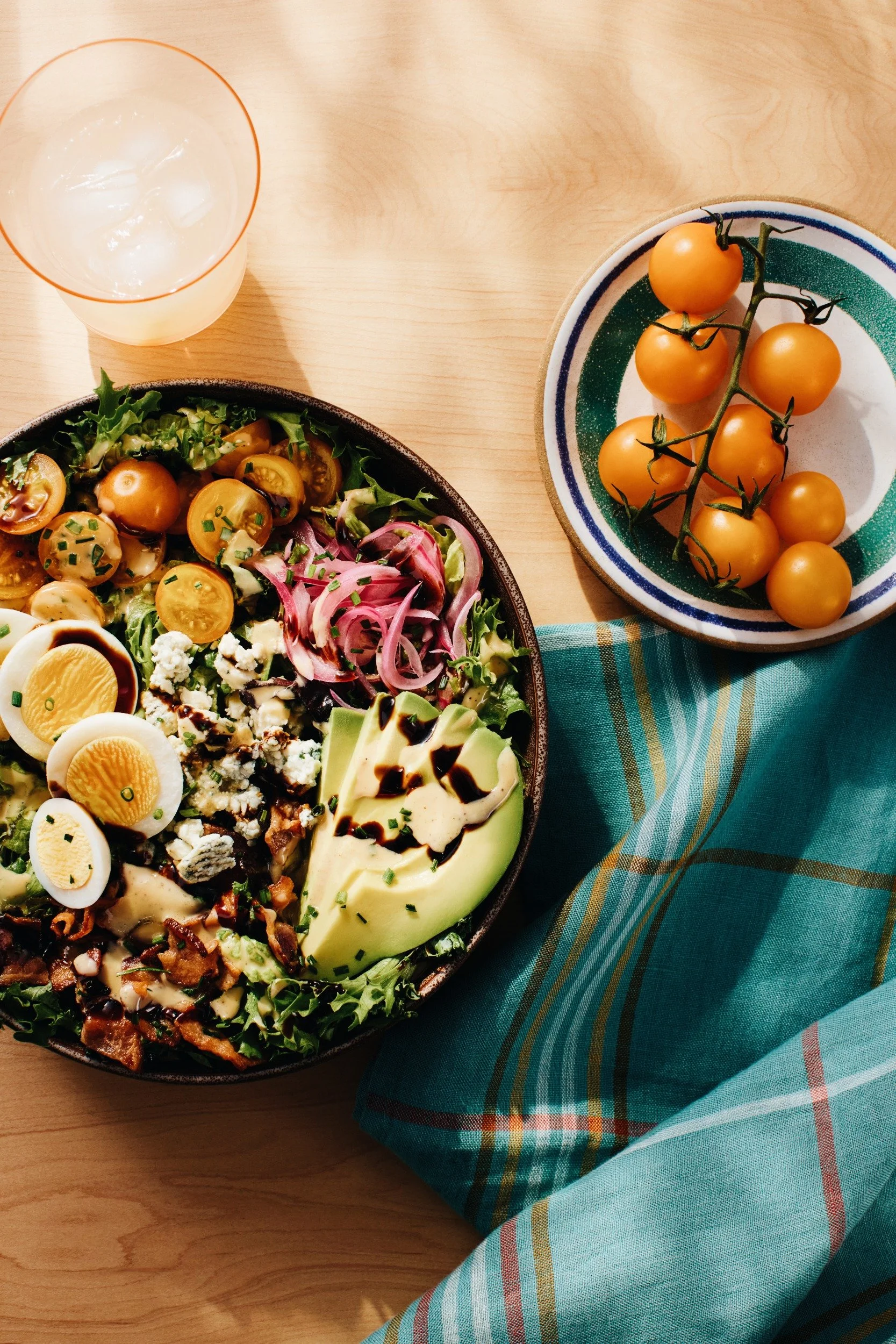 Mendocino Farms menu photography by director and photographer Jennifer Davick