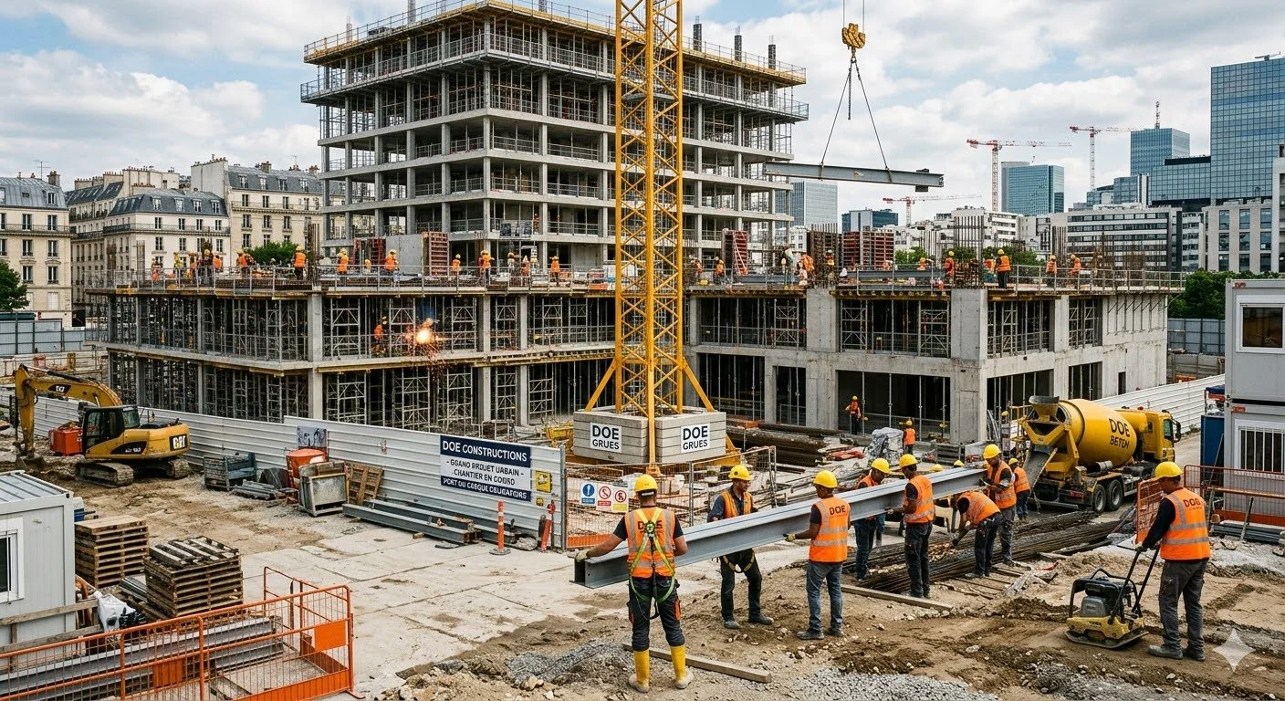 DOE - Dossier des Ouvrages Exécutés : cadre français, contenu, remise et bonnes pratiques.