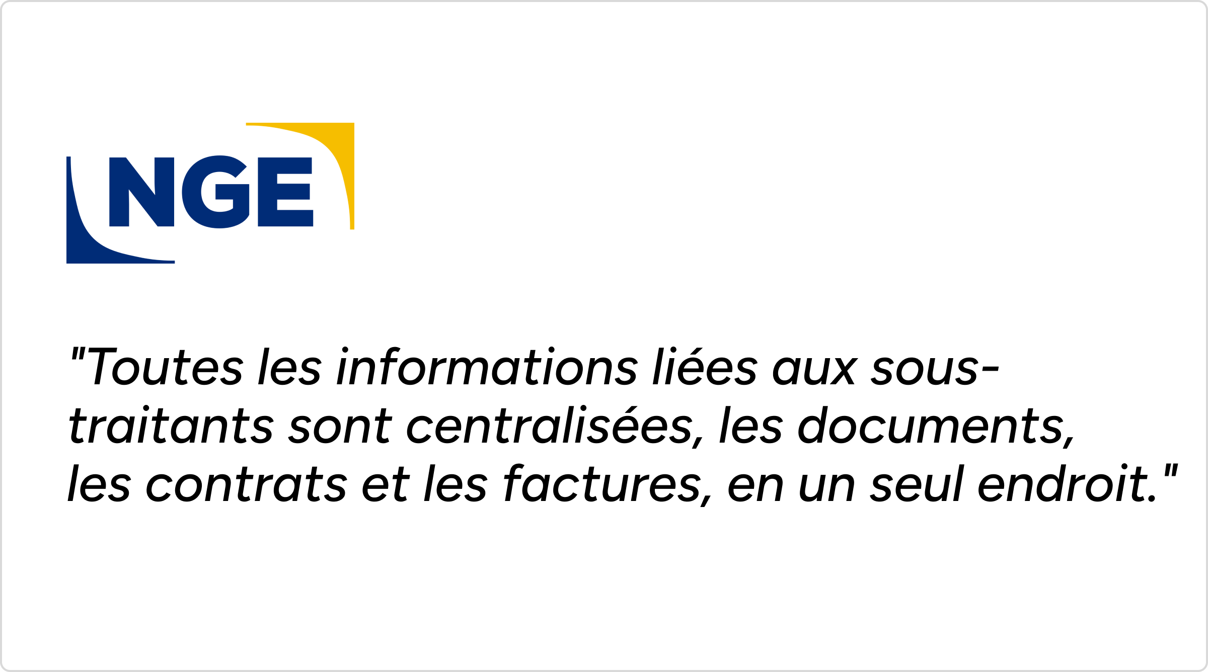 NGE et Subclic