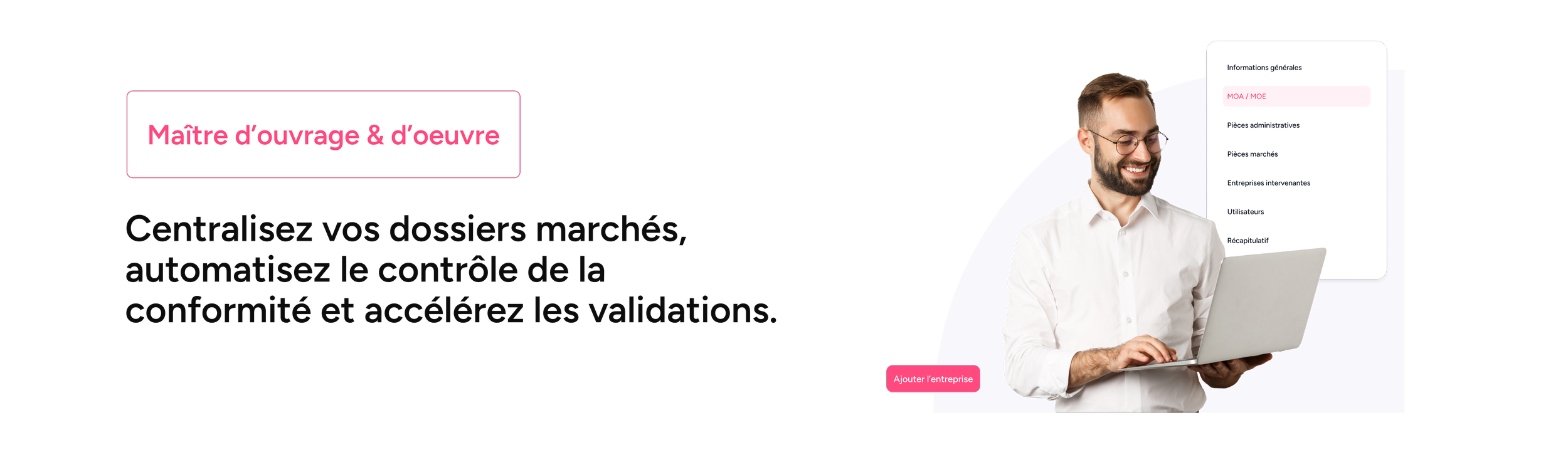 maître d'ouvrage d'oeuvre subclic sous-traitance plateforme