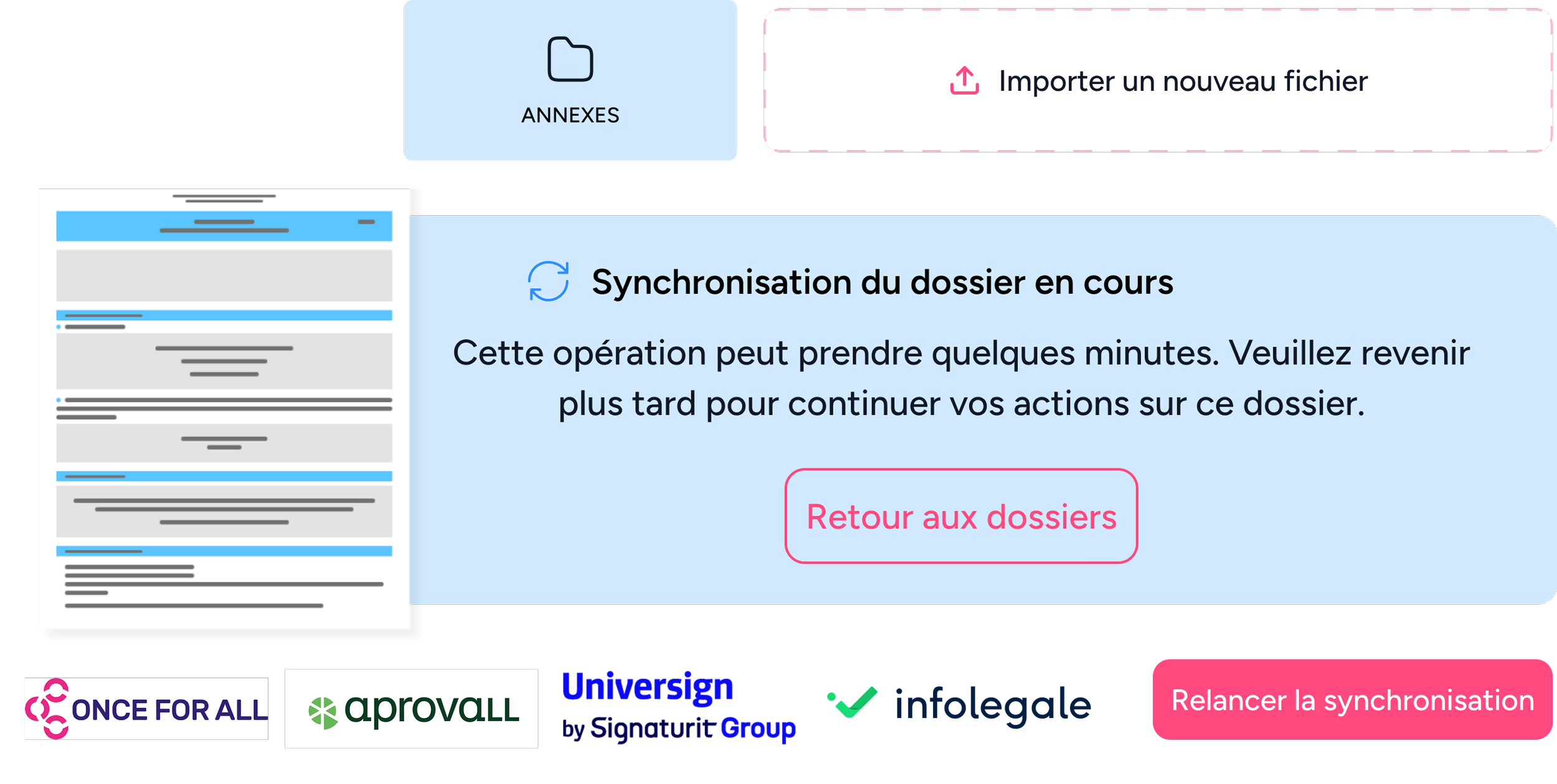 Gérez les documents administratifs de tous vos partenaires, grâce aux intégrations des plateformes du marché. subclic sous-traitance