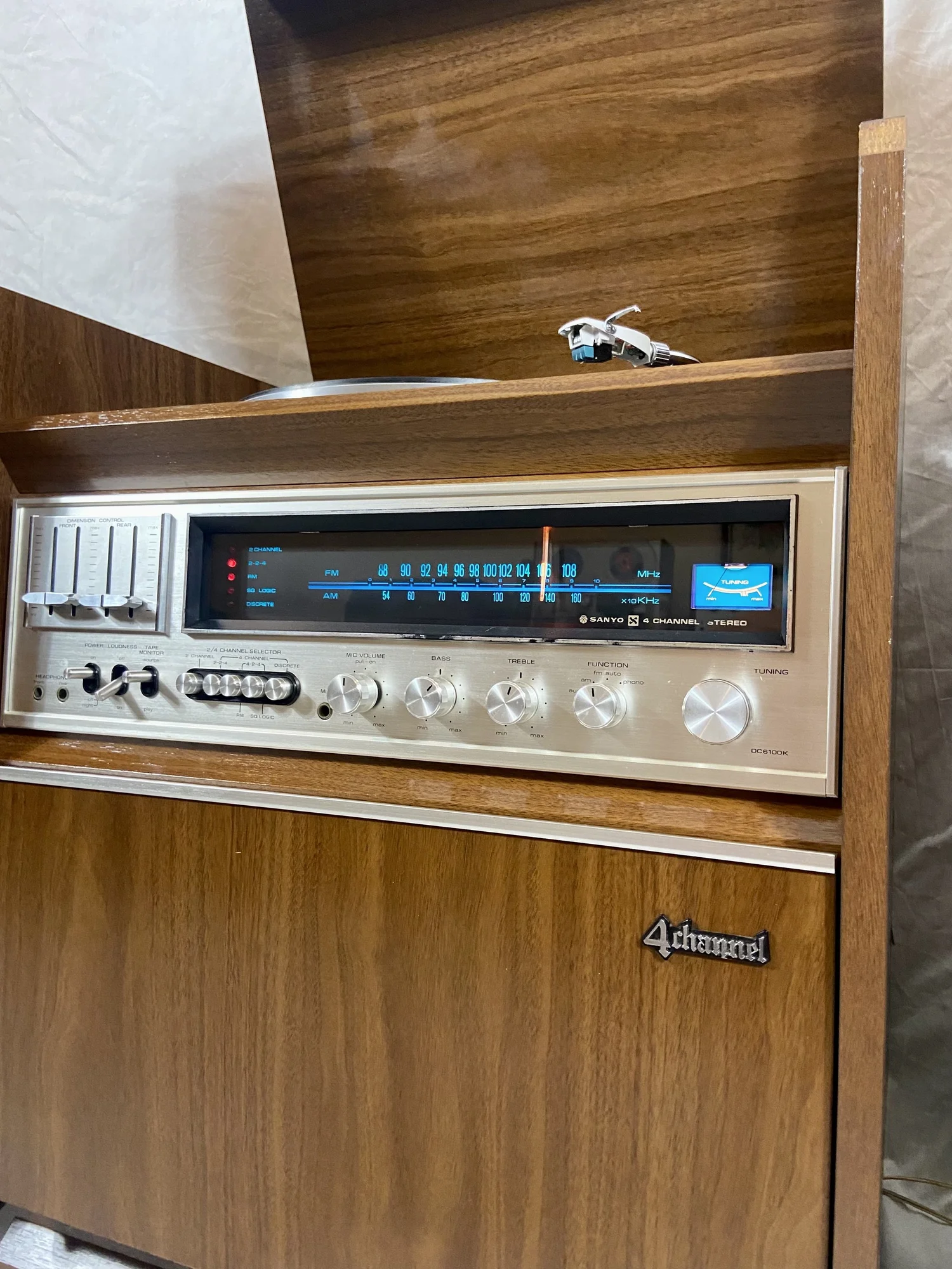 Sanyo Quadraphonic Sound System — Retraphonics