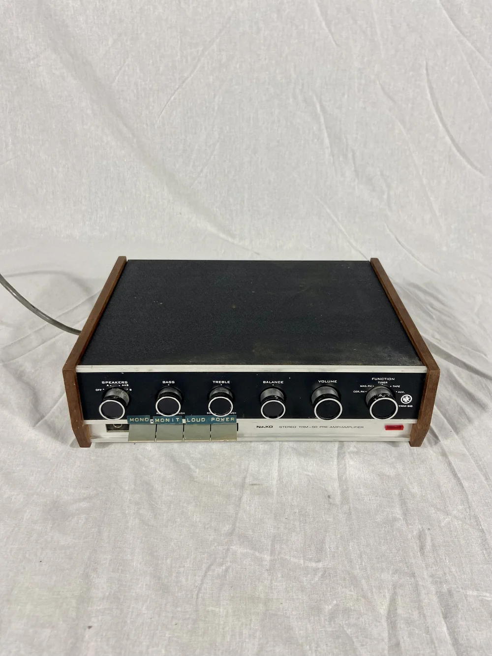 Nikko Stereo Amplifier vintage audio restored by Retraphonics, available now