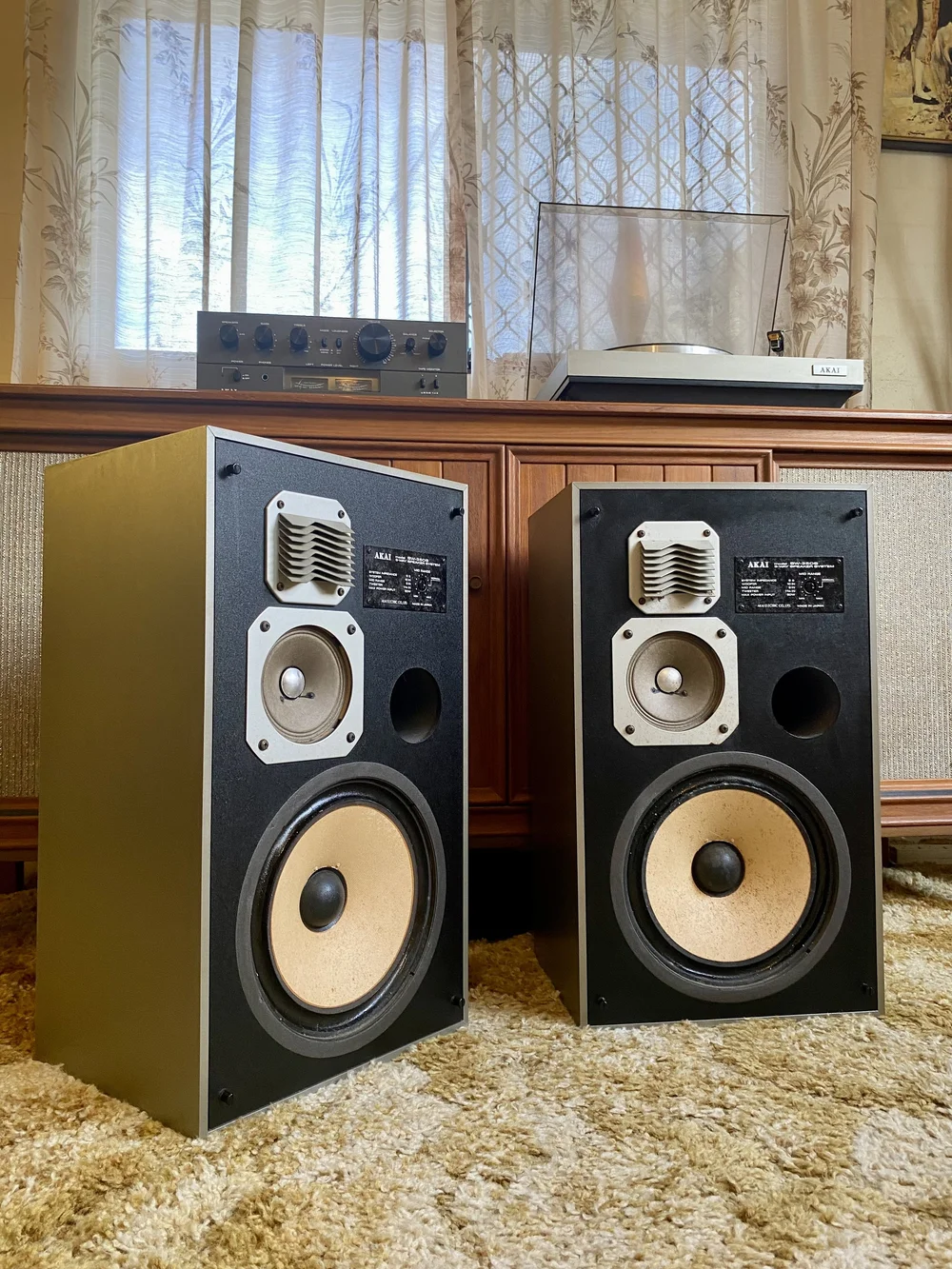 AKAI 1970s Sound System vintage audio restored by Retraphonics, available now