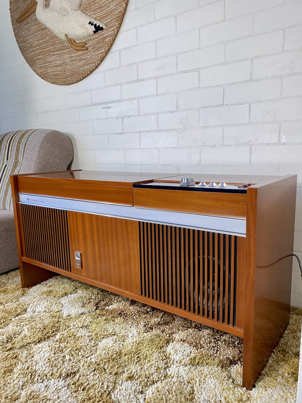 AWA Tiros Lowboy Radiogram available for pre-order from Retraphonics — photograph 1 of 8