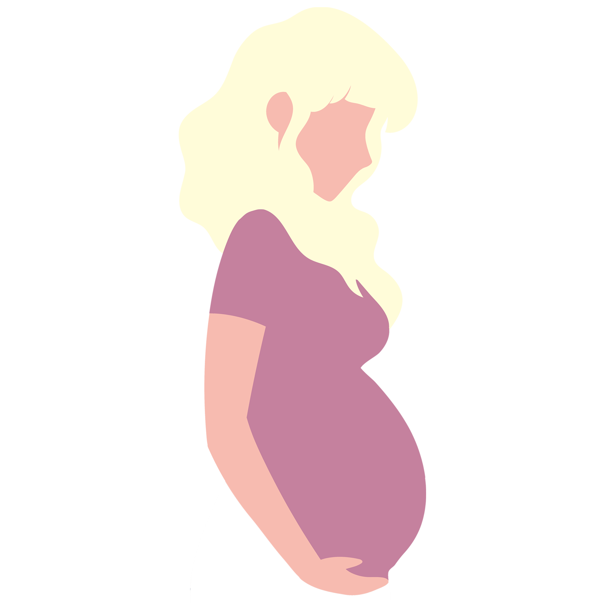 Antenatal woman, illustrating services for women starting their breastfeeding journey