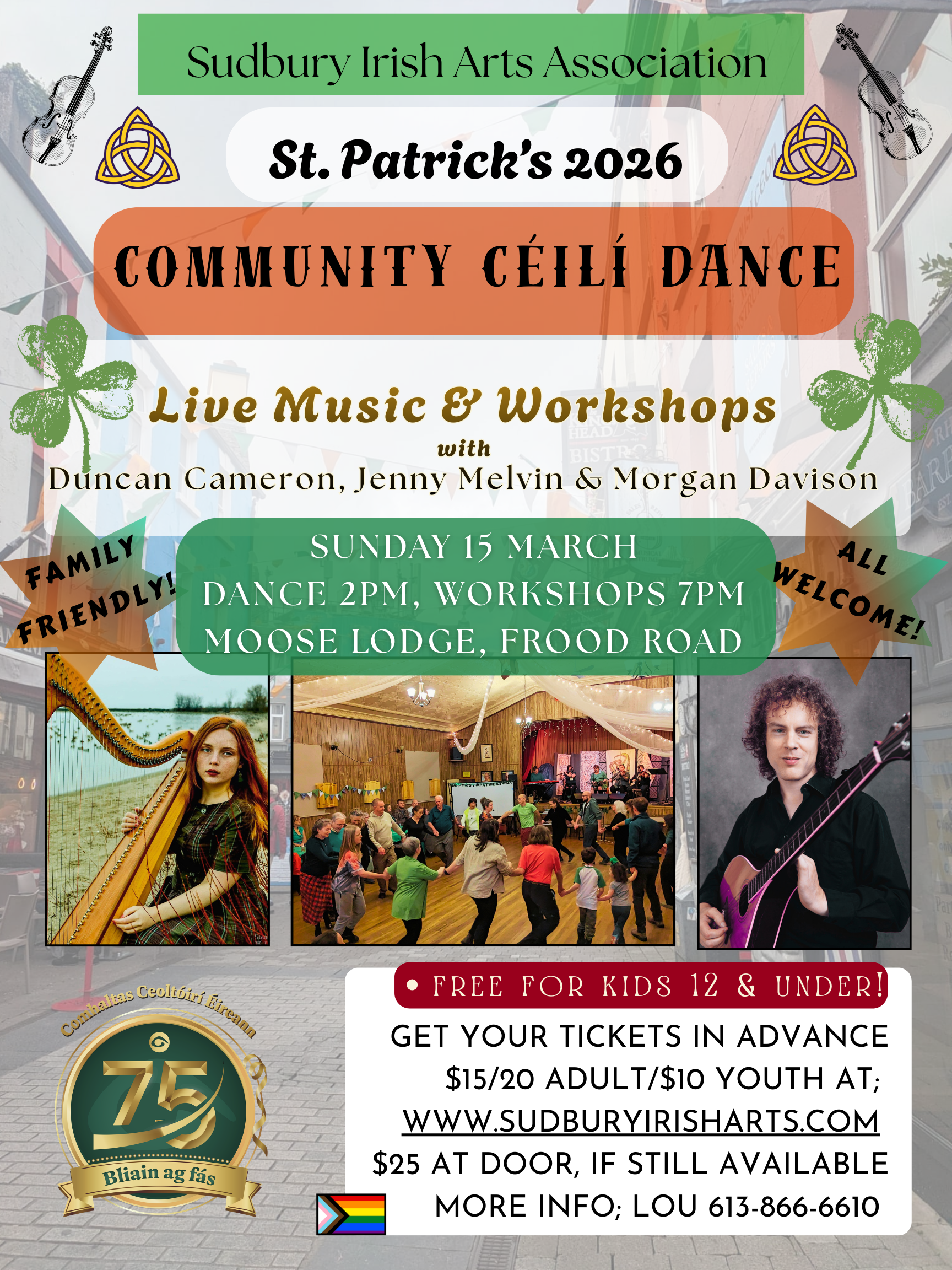 St Patrick's Community Ceili Dance &amp; Workshops