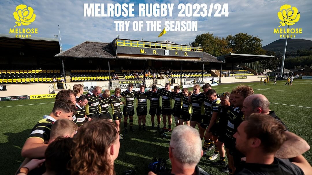 📣 It&rsquo;s time to vote for your Melrose Rugby 2023/24 Try of the Season! 🔥 

Swipe ⬅️ to see the 6 shortlisted tries. 

To vote head to the Google Form link in our bio or copy and paste the link to your browser - https://docs.google.com/forms/d/
