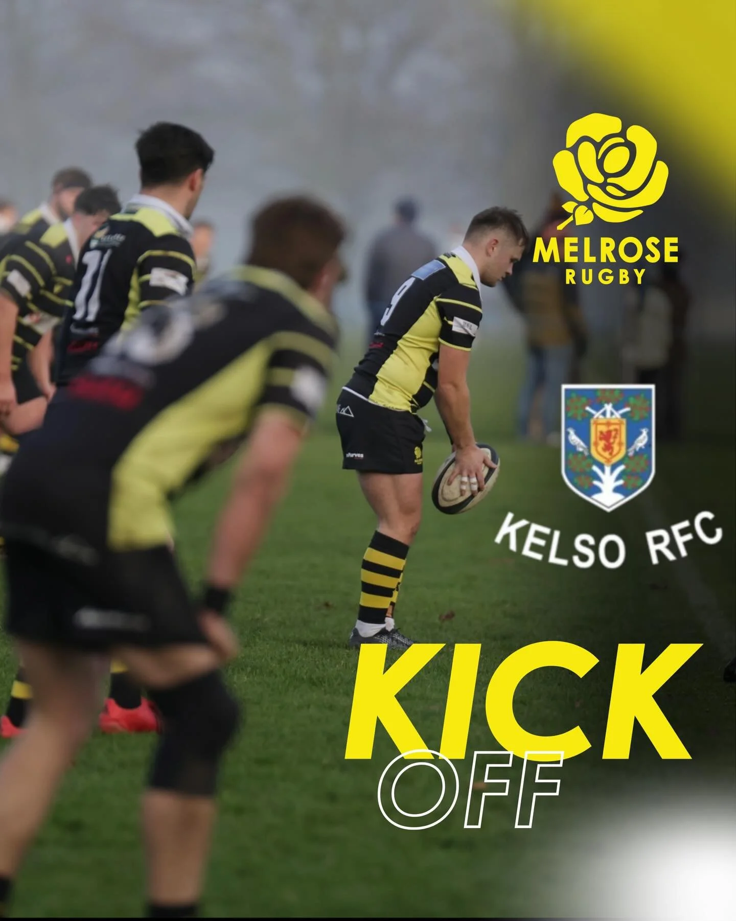 And we are off at the greenyards ! 

#blackandyellow