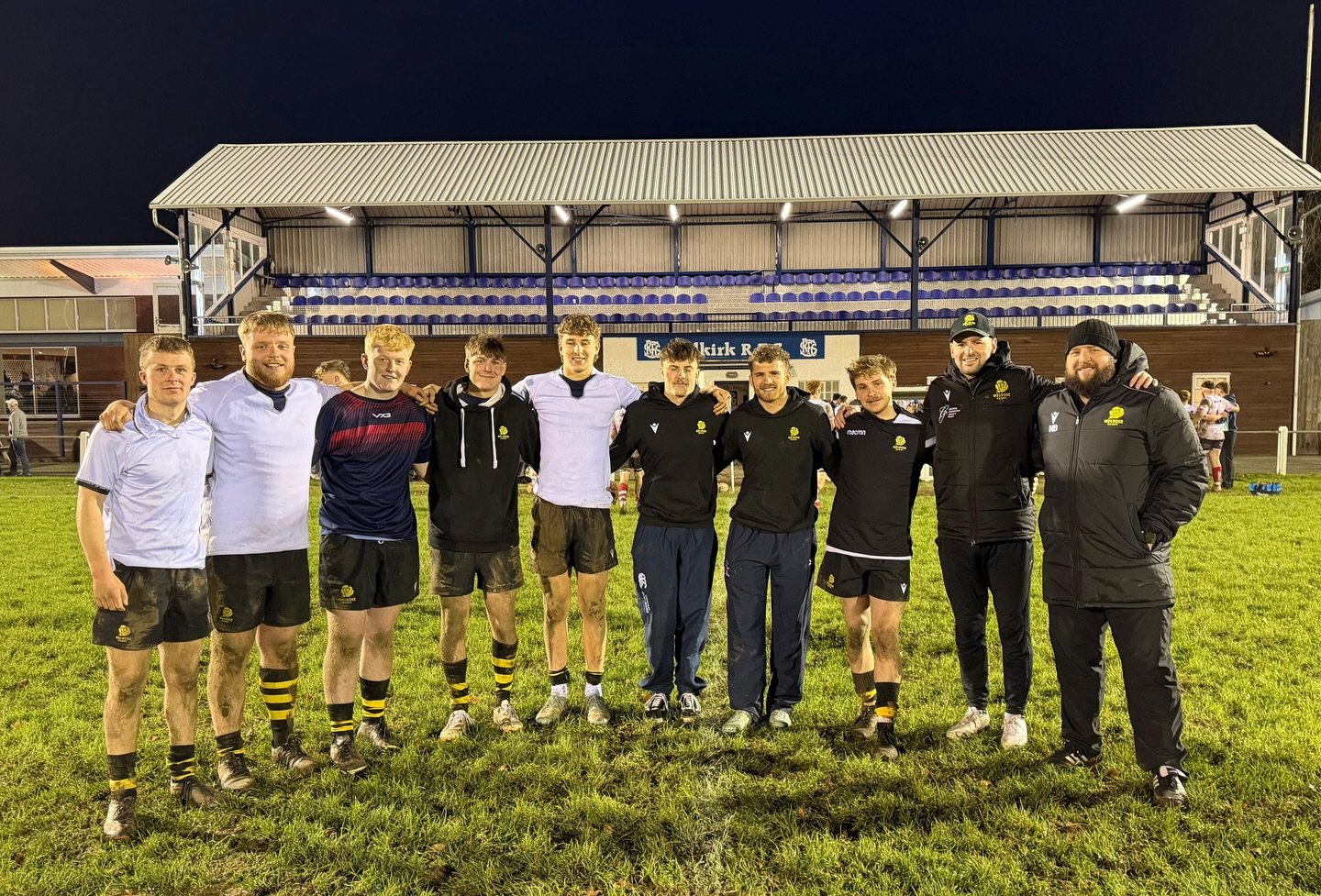 SDU 💪 |  Well done to all the Melrose players and coaches who took part in a very successful @thesouthrugby District Union trial match yesterday at Selkirk RFC!

#blackandyellow🐝
