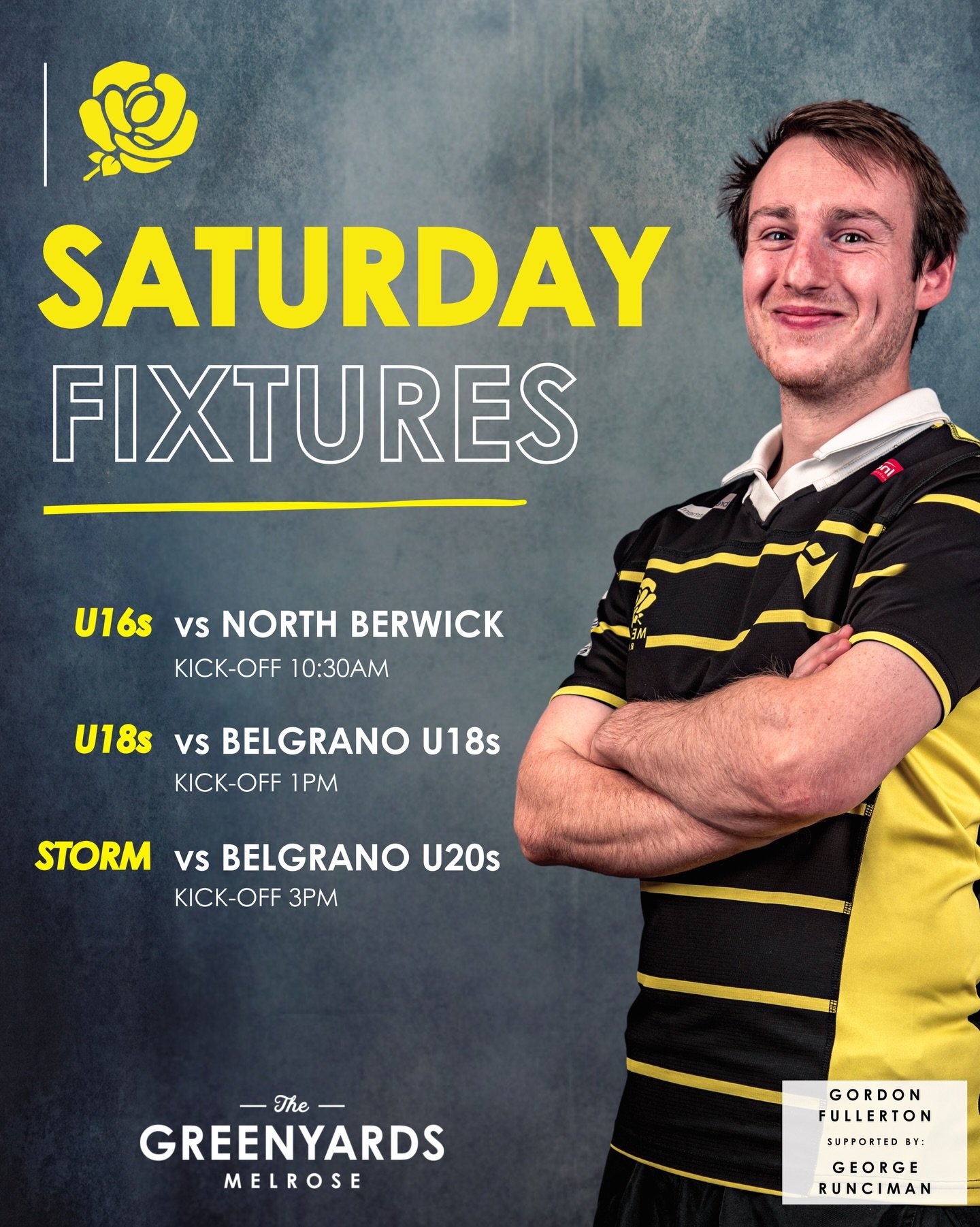 SATURDAY | Triple header at HQ 🏉

Three cracking games of rugby to enjoy at the Greenyards this Saturday! 

We&rsquo;re delighted to be welcoming Belgrano Atheltic Club from Argentina as part of their tour. We hope they enjoy the visit 🇦🇷

Entry t