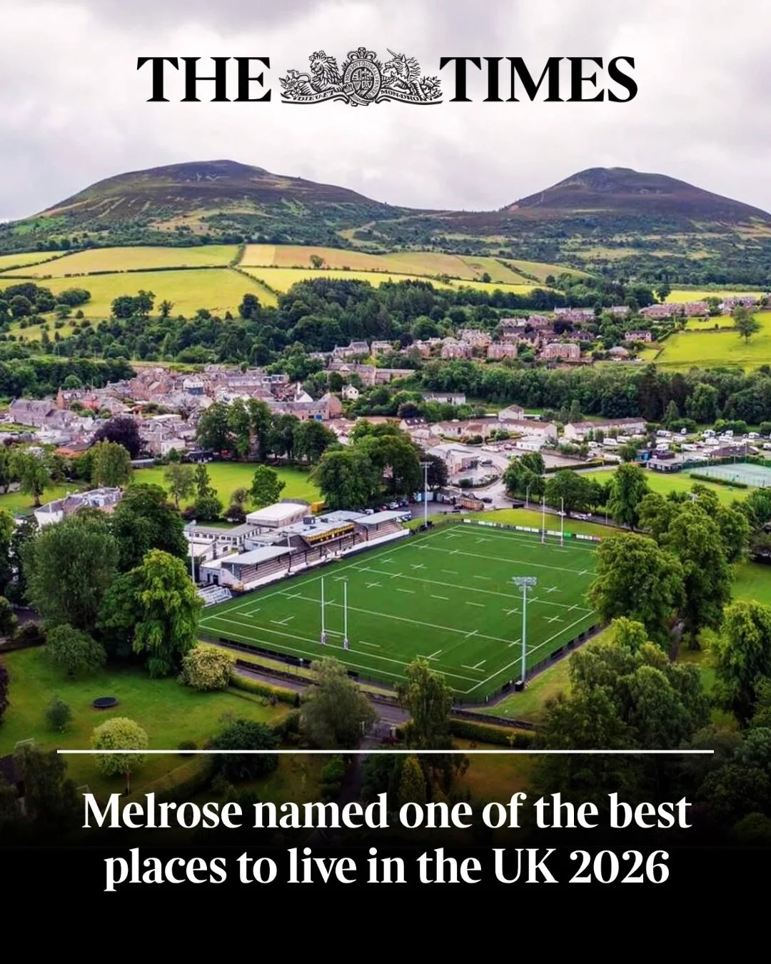 NEWS | Melrose named one of the best places to live in the UK 2026 🖤💛

🗣️ &ldquo;History and rugby have stamped a team identity on a town where you can give anything a try..&rdquo;

We&rsquo;re extremely proud of the Greenyards&rsquo; place in the