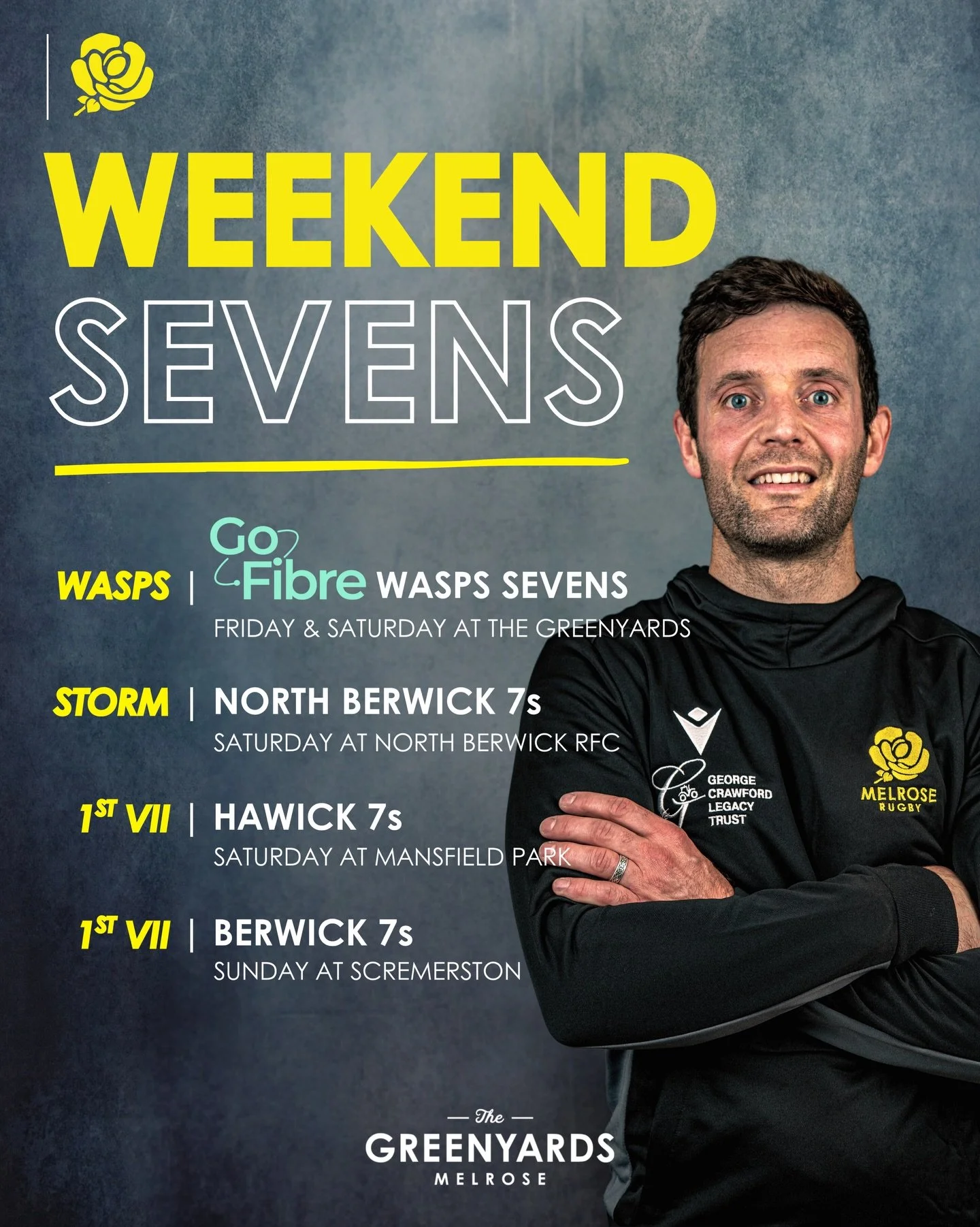 SEVENS | This weekend&rsquo;s line up 🔥

A very BUSY weekend of sevens for the Club! 

#BlackandYellow🐝