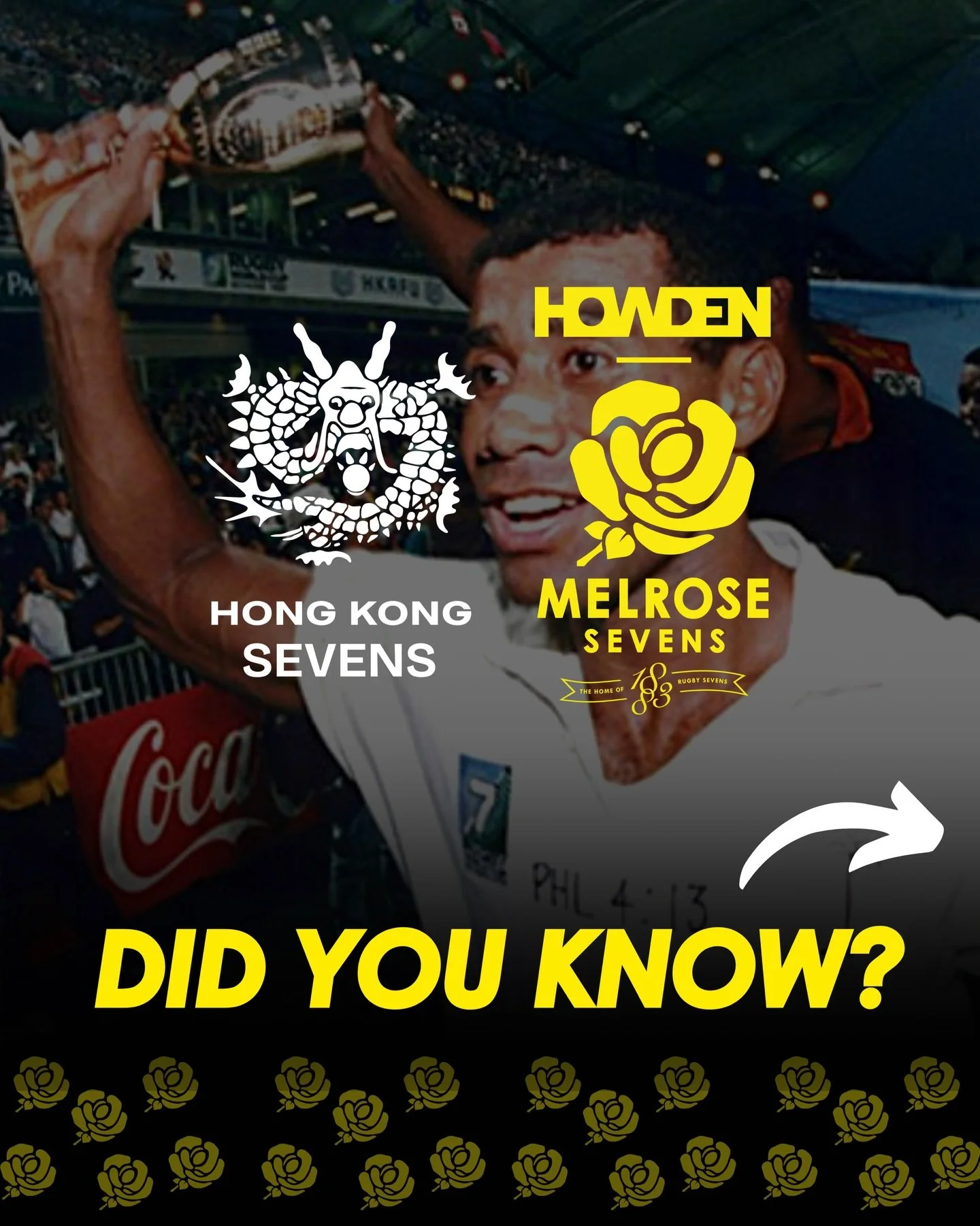 Celebrating 50 Years of Hong Kong 7s 🇭🇰

From everyone at the Greenyards, we wish @hksevens all the best ahead of their 50th anniversary tournament, which kicks-off tomorrow!

The @howdenmelrose7s and Hong Kong 7s have a longstanding connection, wh