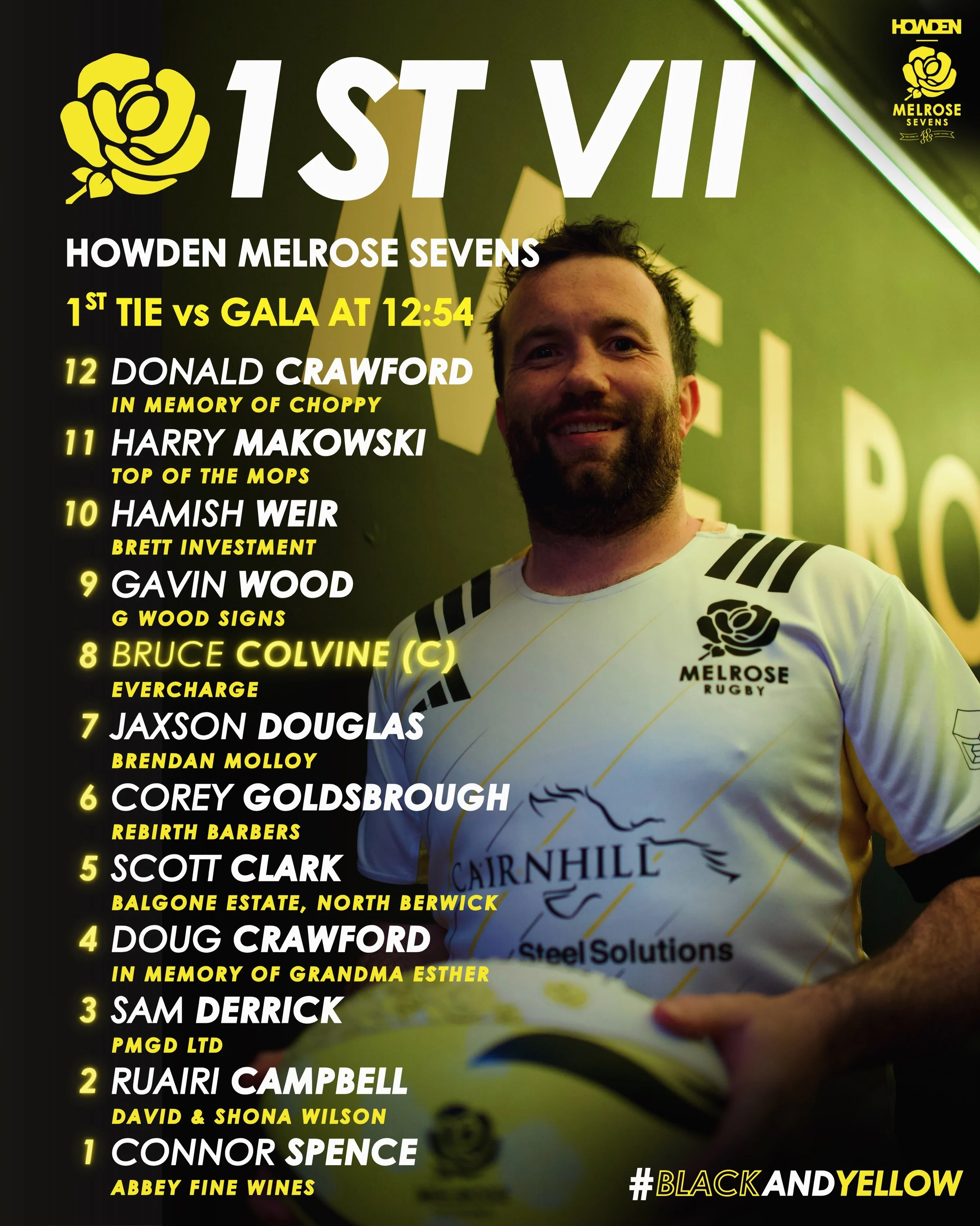 The squad is ready.. are you?

Sevens is coming home 🏆

#BlackandYellow🐝