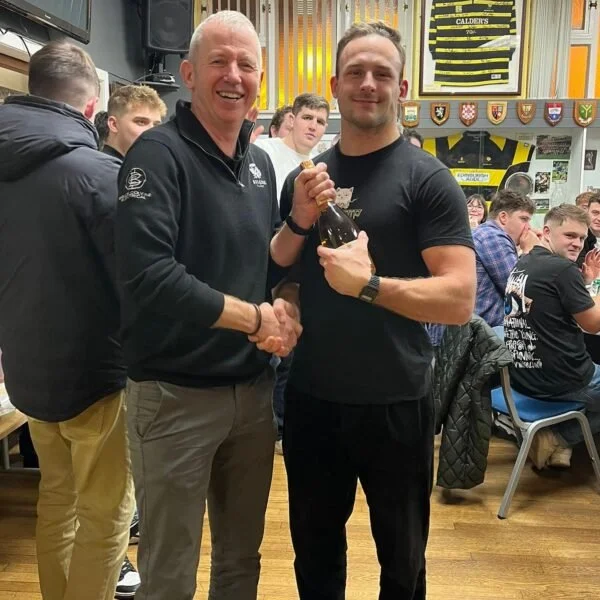 James Brown Melrose Rugby Man of the Match