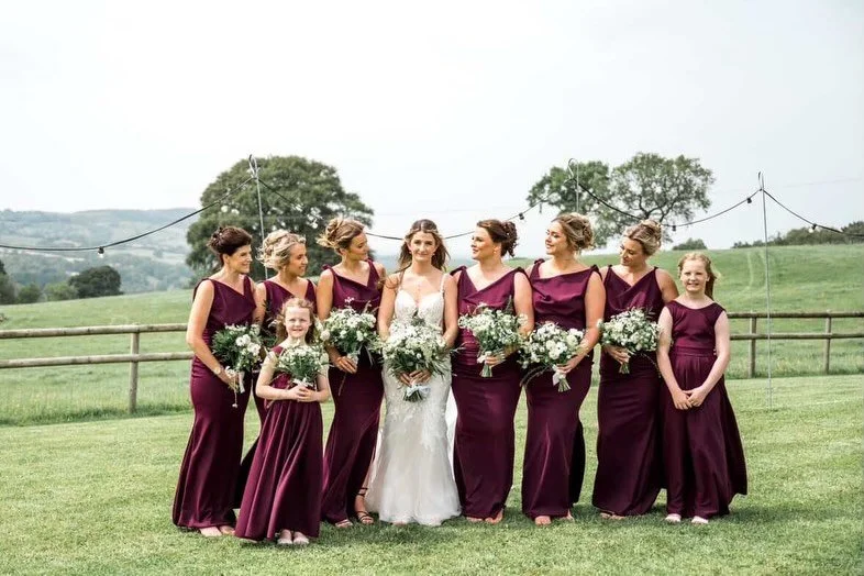 Kirsty &amp; Blayne. What a wedding at the beautiful @heatonhousefarm!
Everything was perfect. We supplied the ceremony decor, centrepieces and bridal party flowers. Kirsty looked stunning 🤩 
Thank you to @evansphotofilm for the photos of the couple
