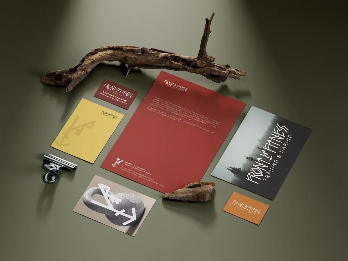 Runinspirerad grafisk design