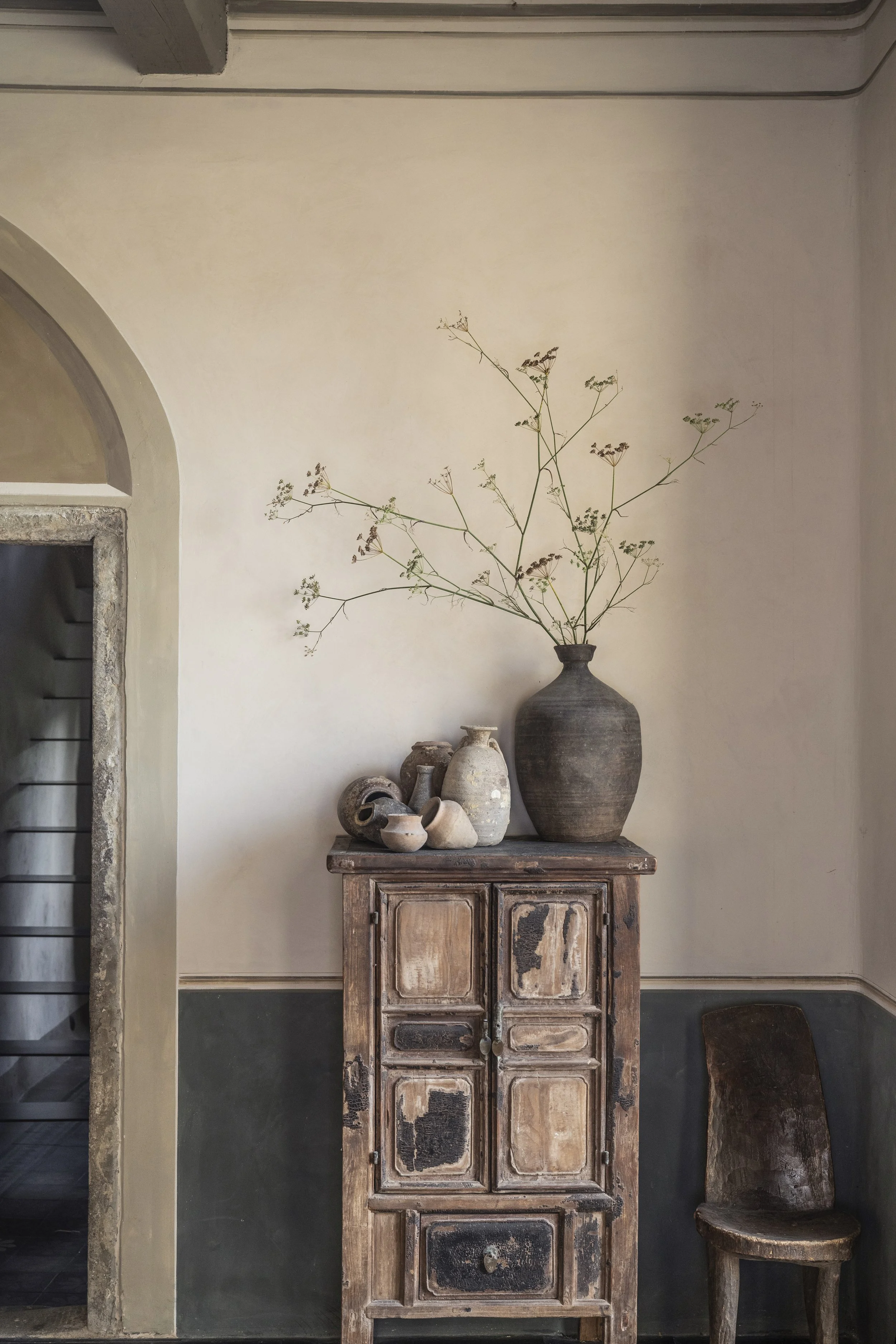 Décoration intérieure – Retraite yoga Italie – Crédit photo : © Anne-Emmanuelle Thion