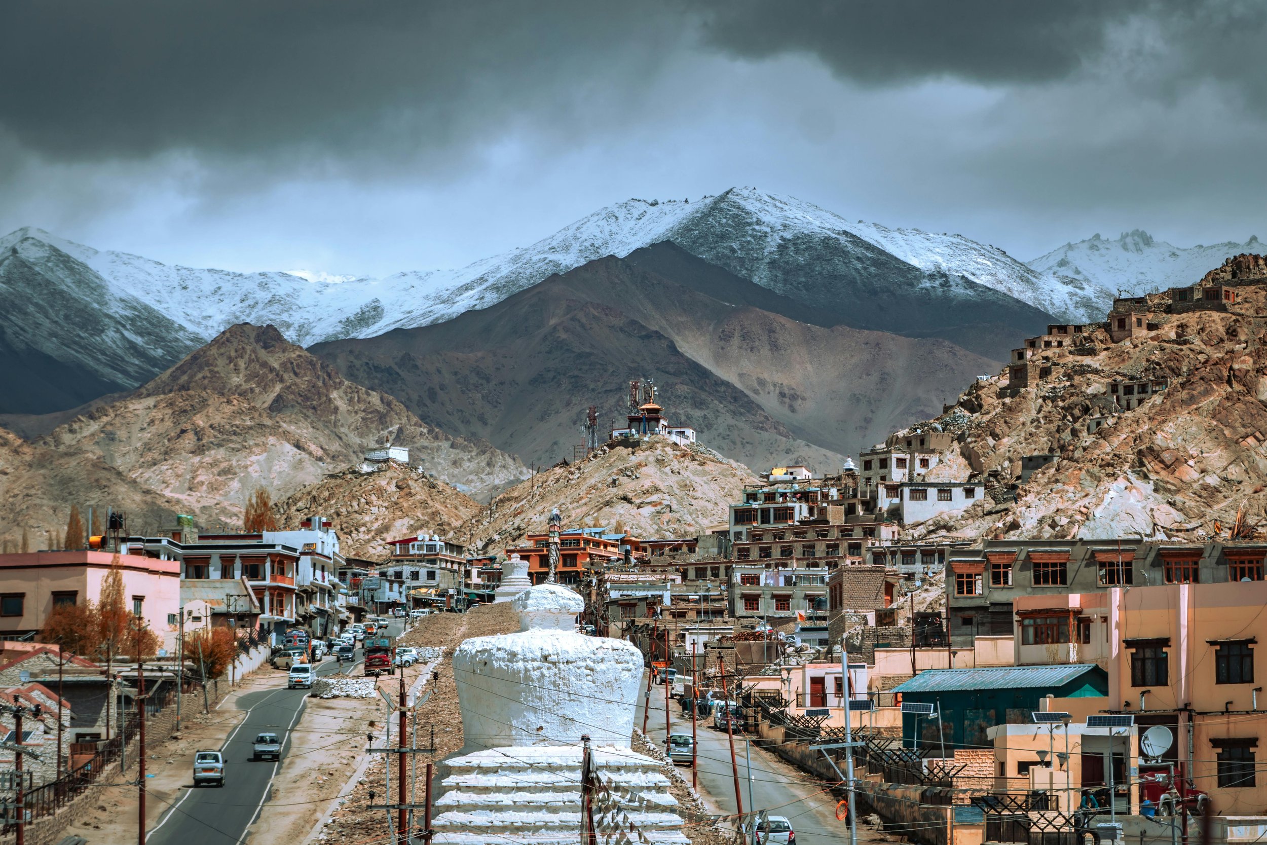 Ville de Leh – Porte d’entrée spirituelle du Ladakh