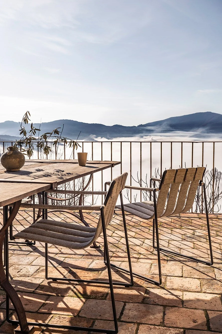 Terrasse panoramique – Retraite yoga Toscane – Crédit photo : © Anne-Emmanuelle Thion