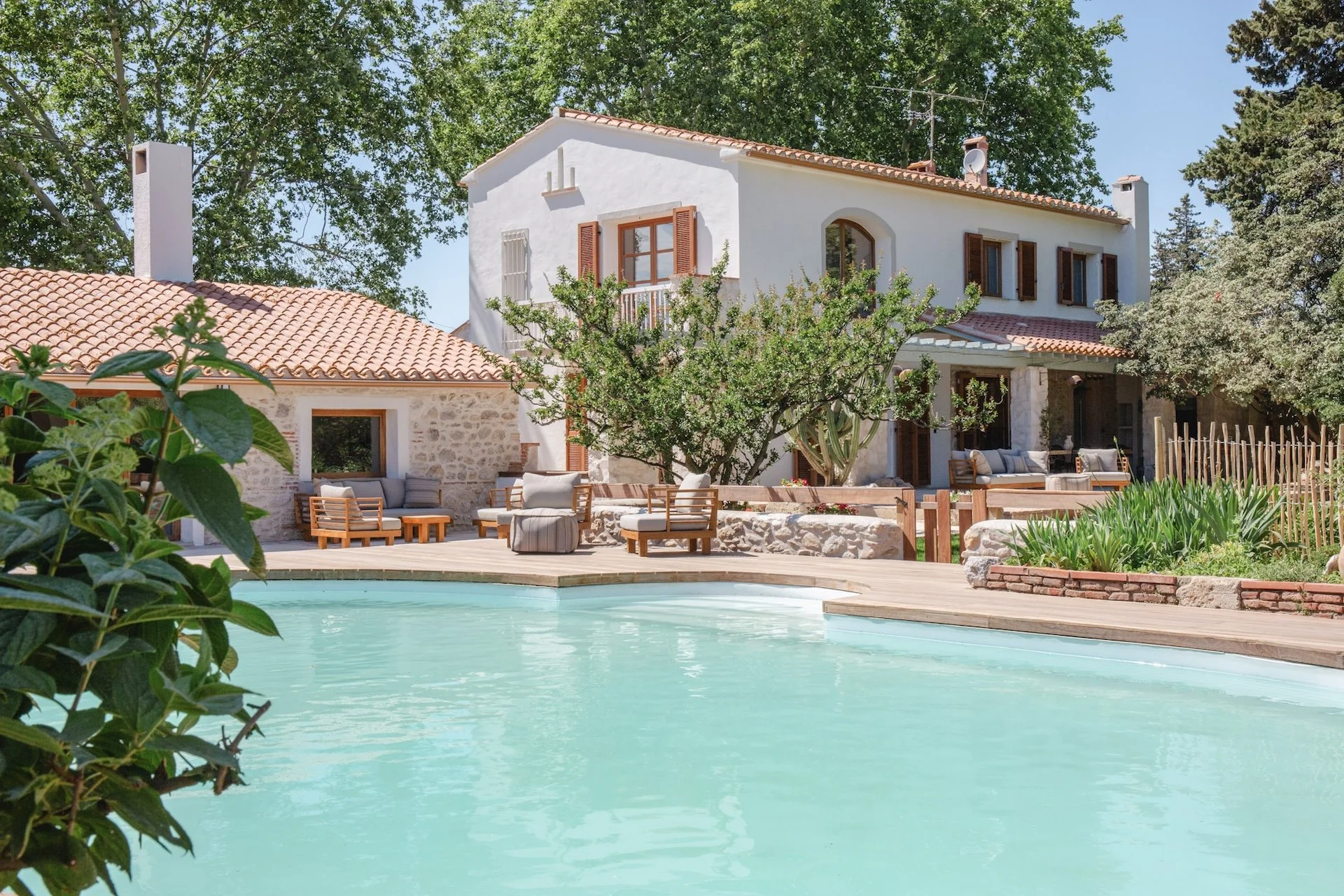 Villa avec piscine pour des vacances bien-être et une retraite pilates dans le sud de la France