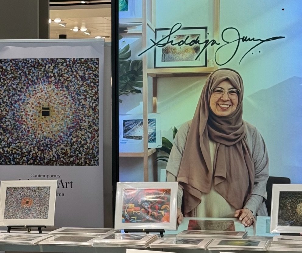 Exhibition Announcement

I am so pleased to share that Sanctuary, my Hajj inspired exhibition, will be taking place at John Lewis, White City from 29 to 31 May 2026 as part of Eid Fest, in collaboration with @johnlewis_whitecity and @fivepillarevents