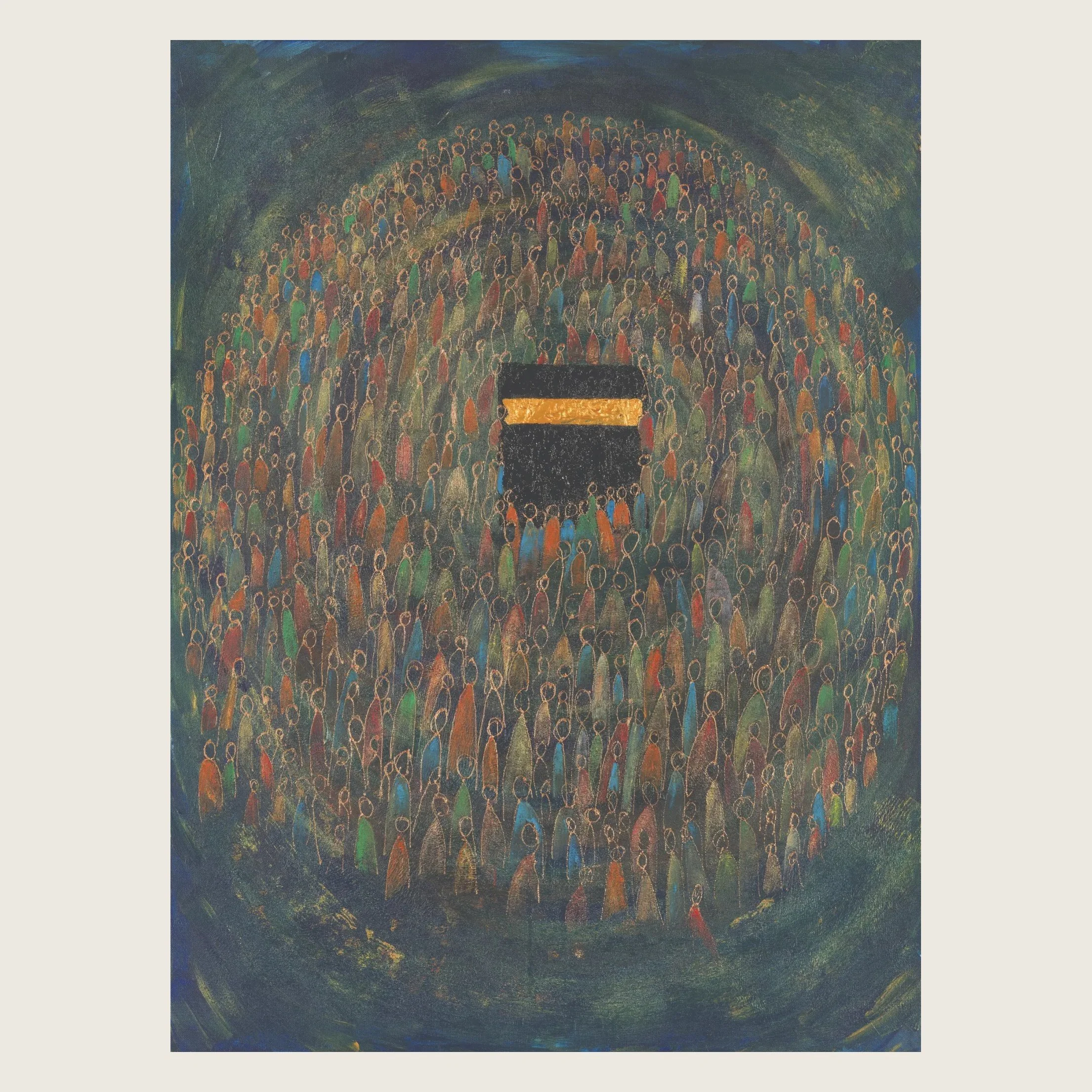 Shoulder to shoulder fine art print