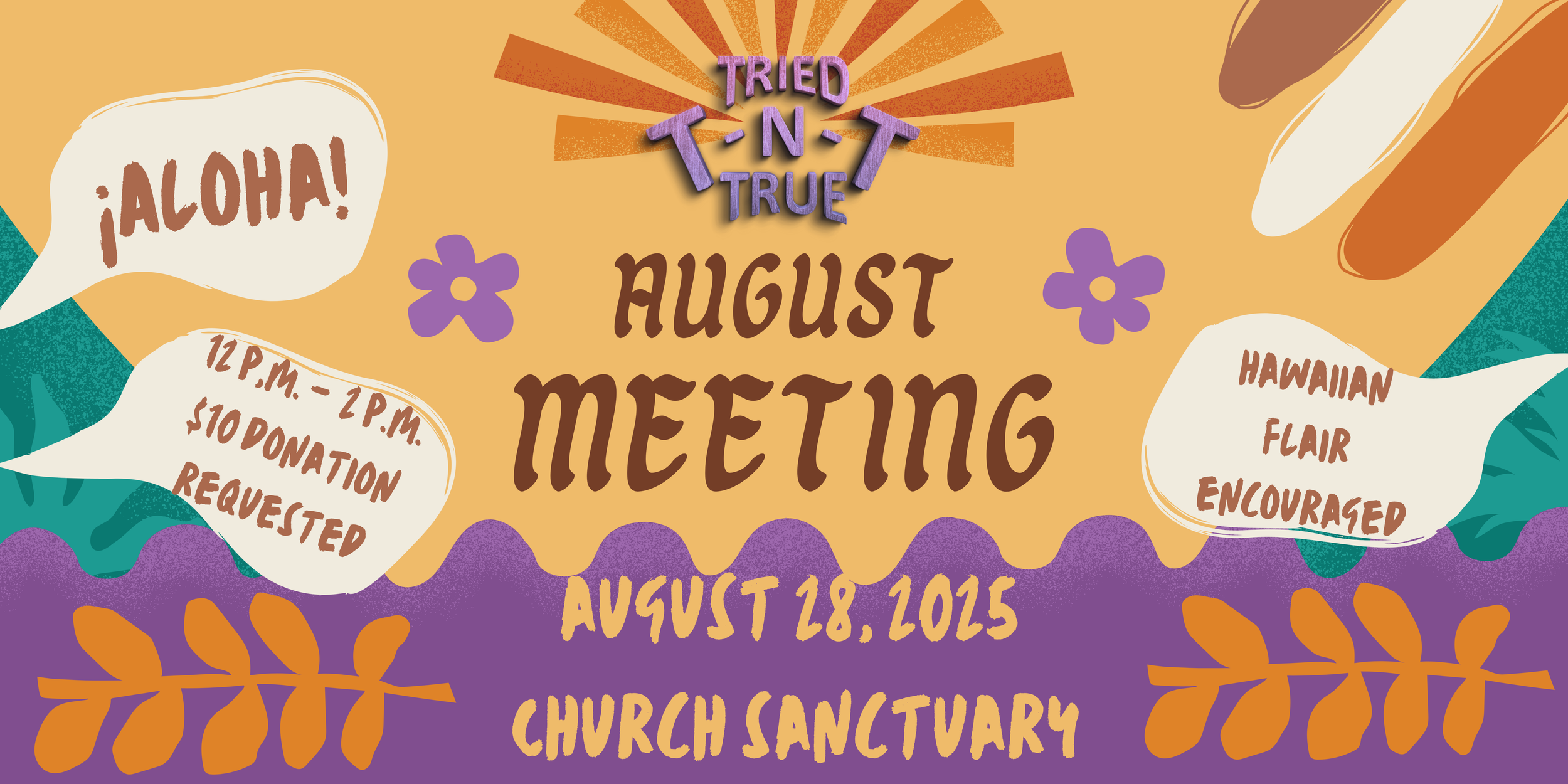 TNT August Meeting