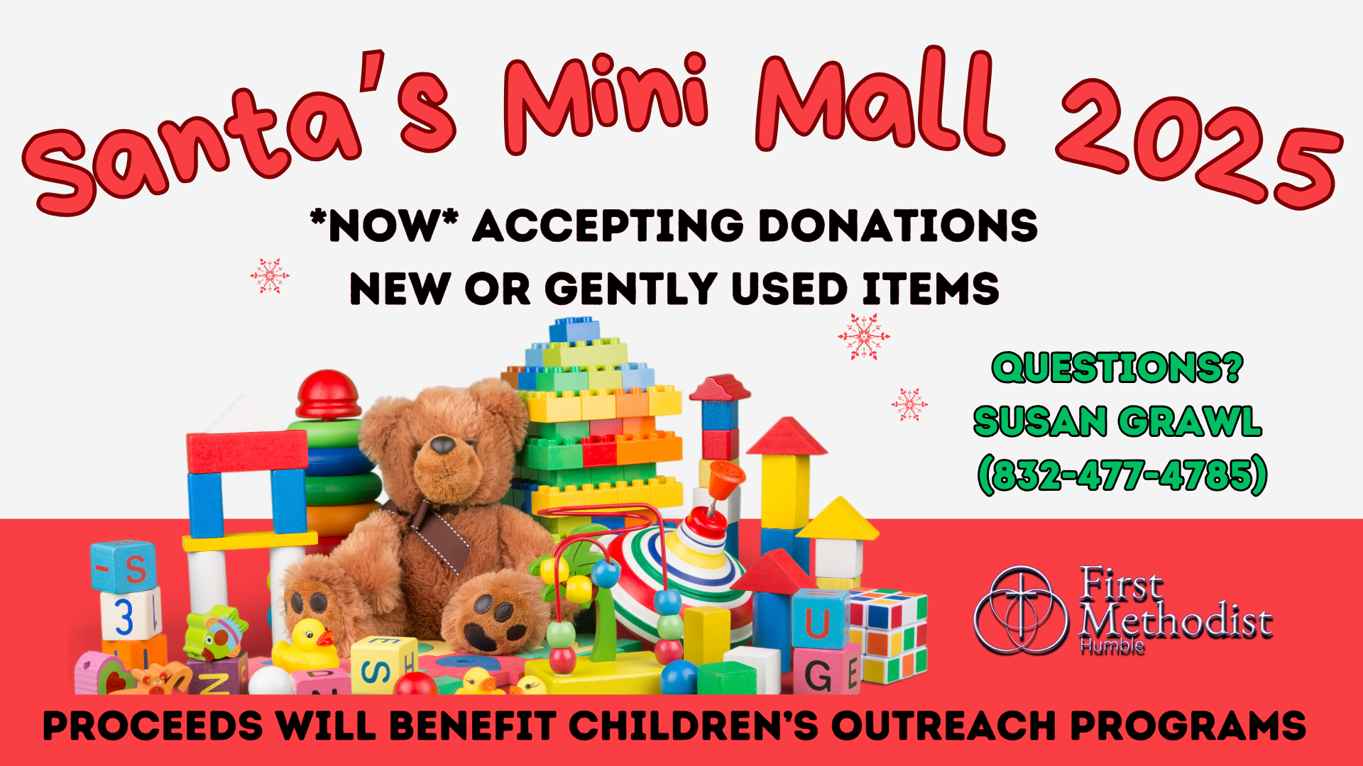 Santa’s Mini mall Donations