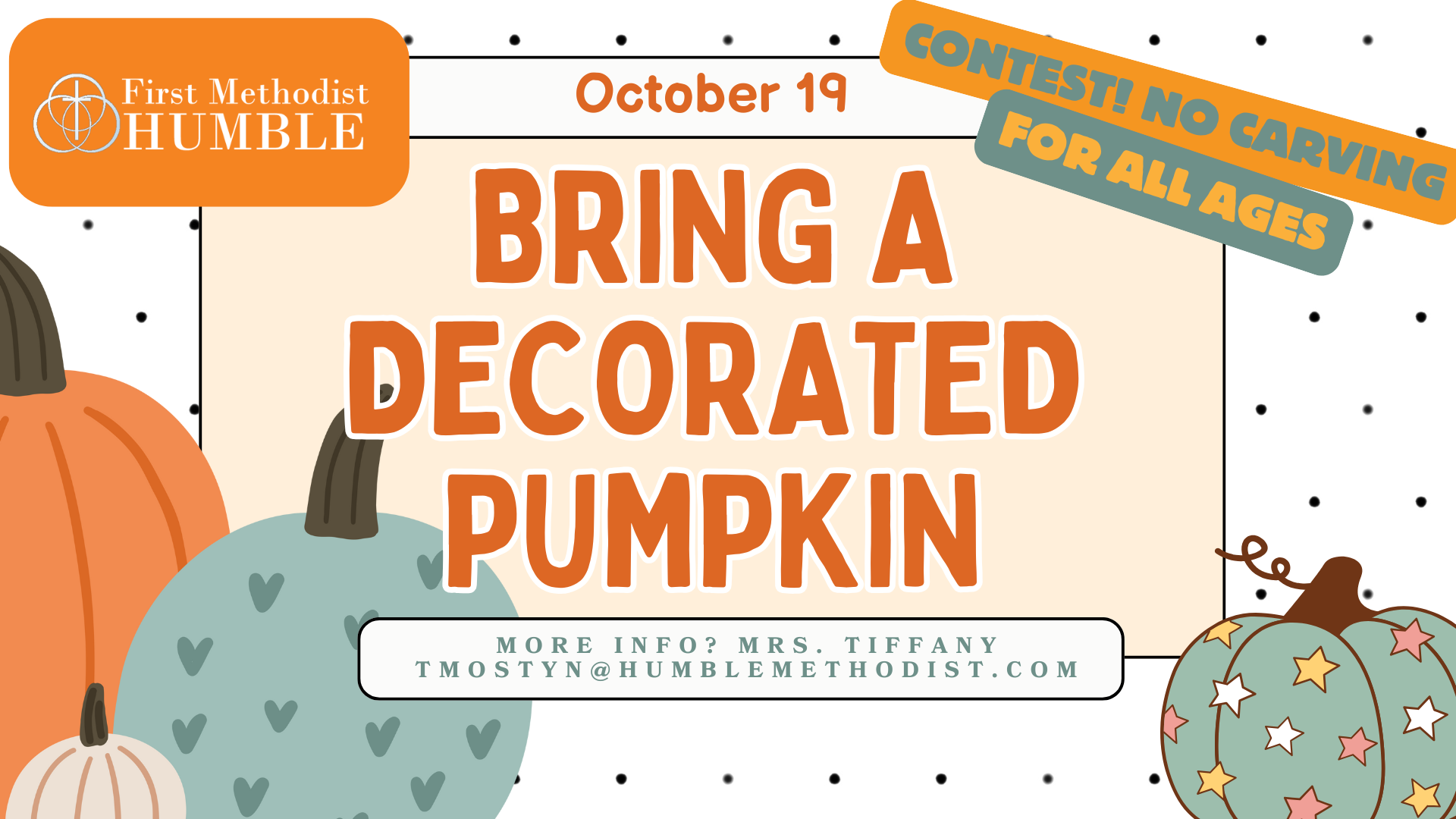 Decorate a Pumpkin