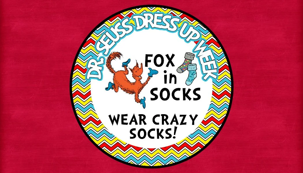 CRAZY SOCK DAY-DR. SEUSS WEEK